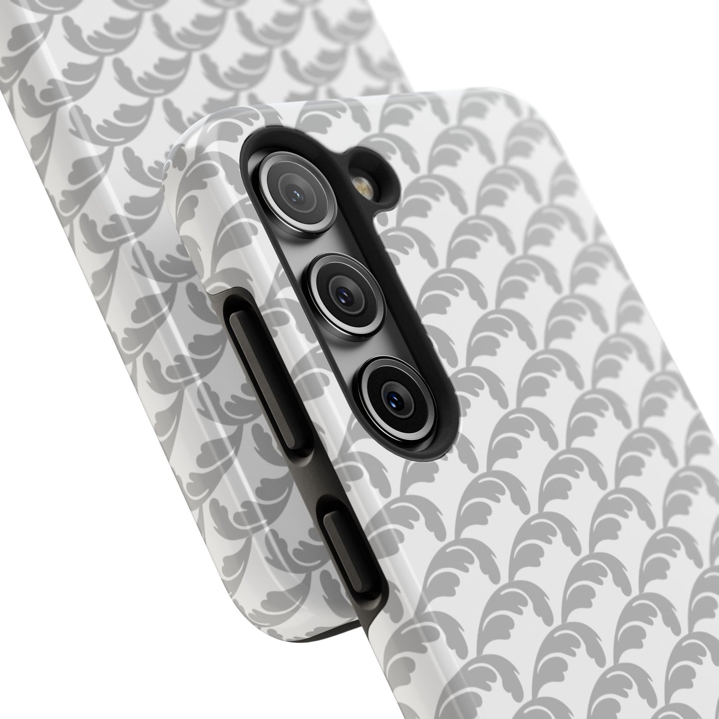 Beautiful Beloved Flourish (white/silver) - Tough Phone Cases