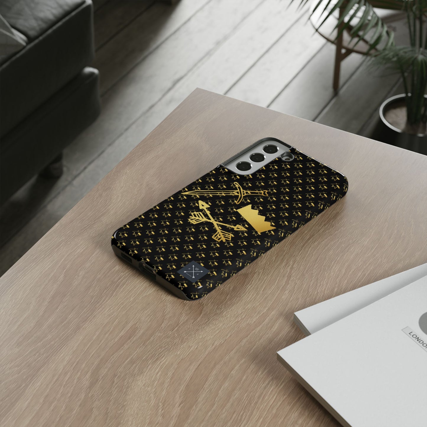 Gold and Bold Warrior - Tough Phone Cases