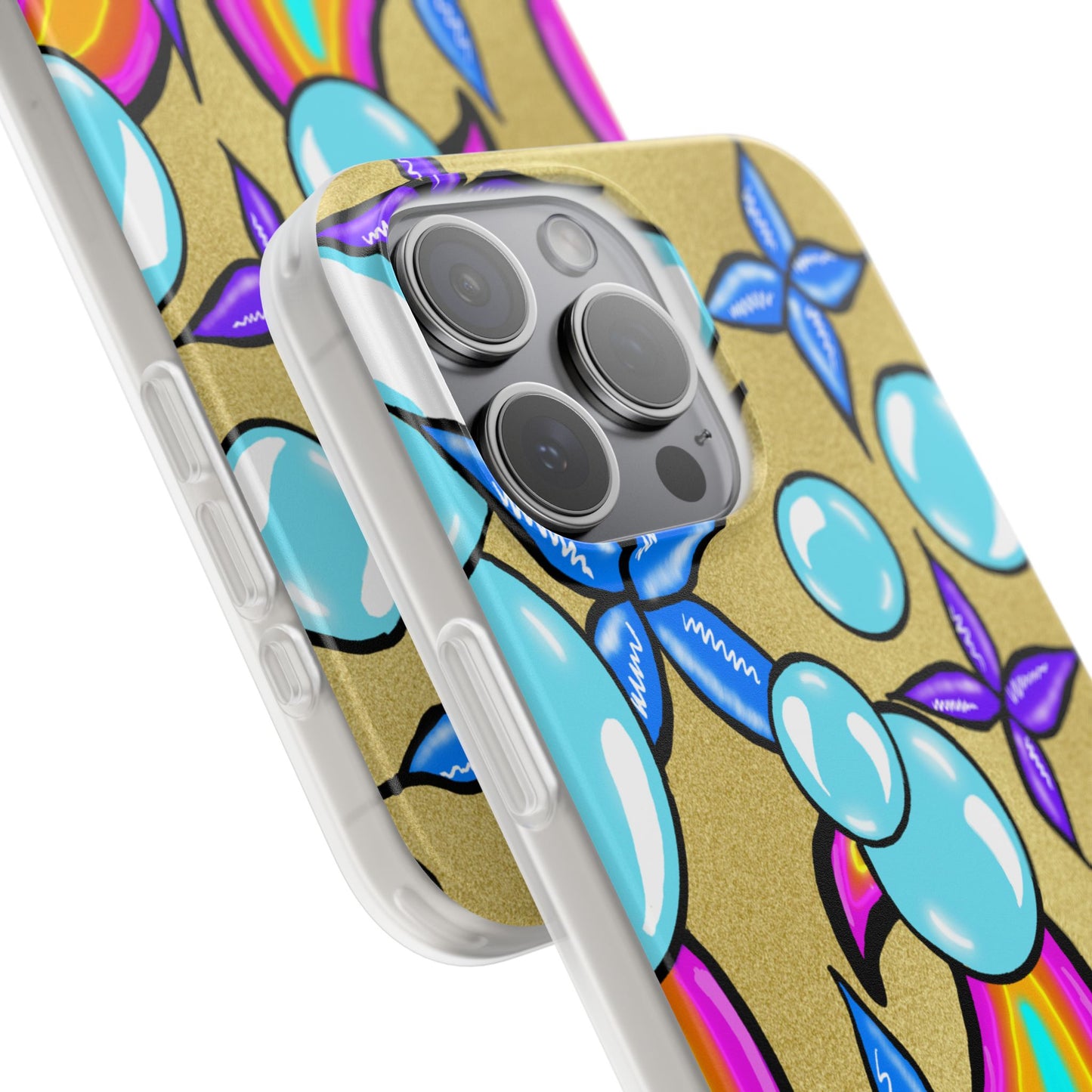 Bubble Rave (multi-colored)- Flexi Phone Cases