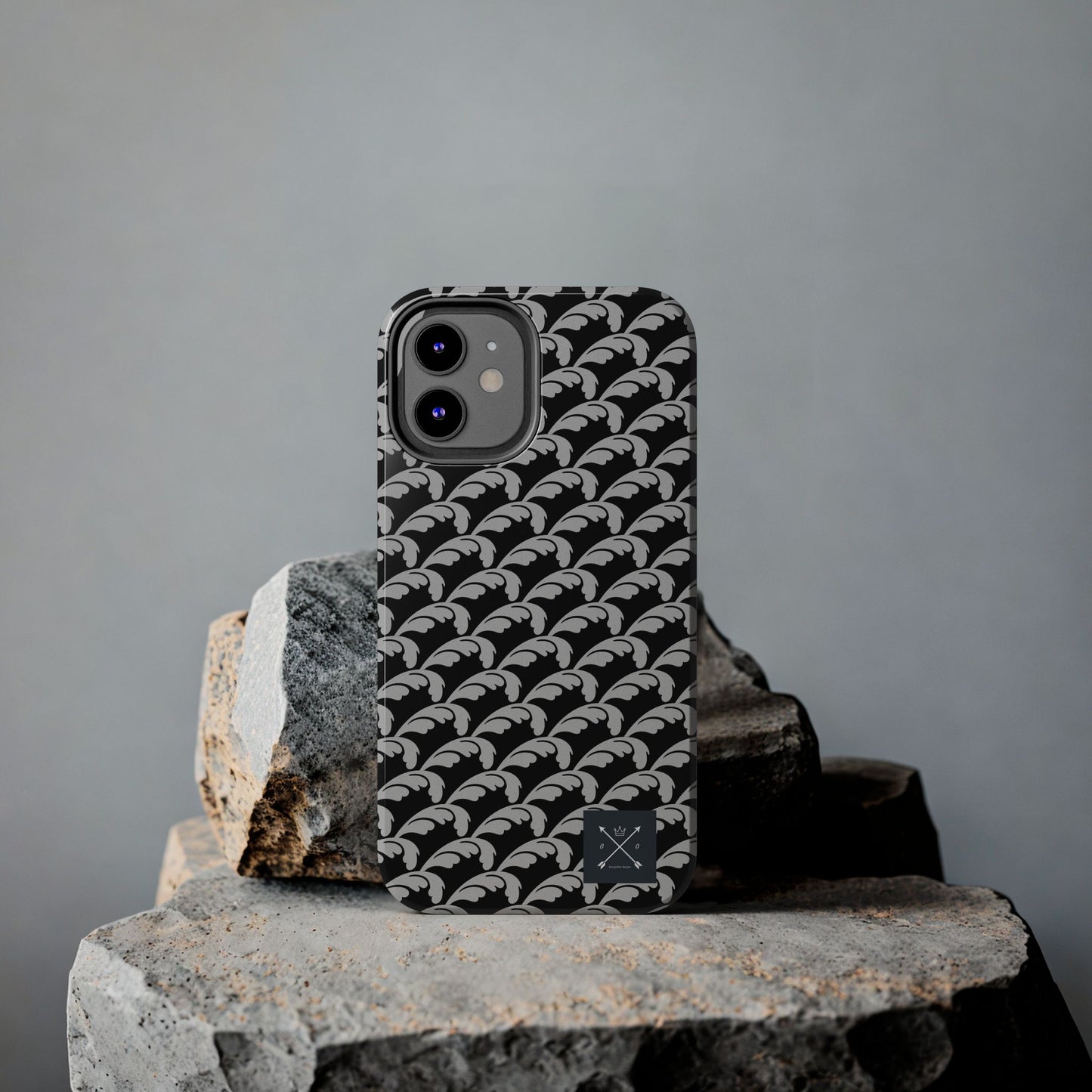 Beautiful Beloved One Flourish (silver/black) - Tough Phone Cases