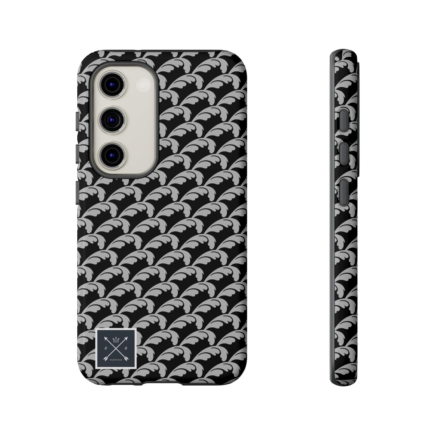 Beautiful Beloved One Flourish (black/silver) - Tough Phone Cases