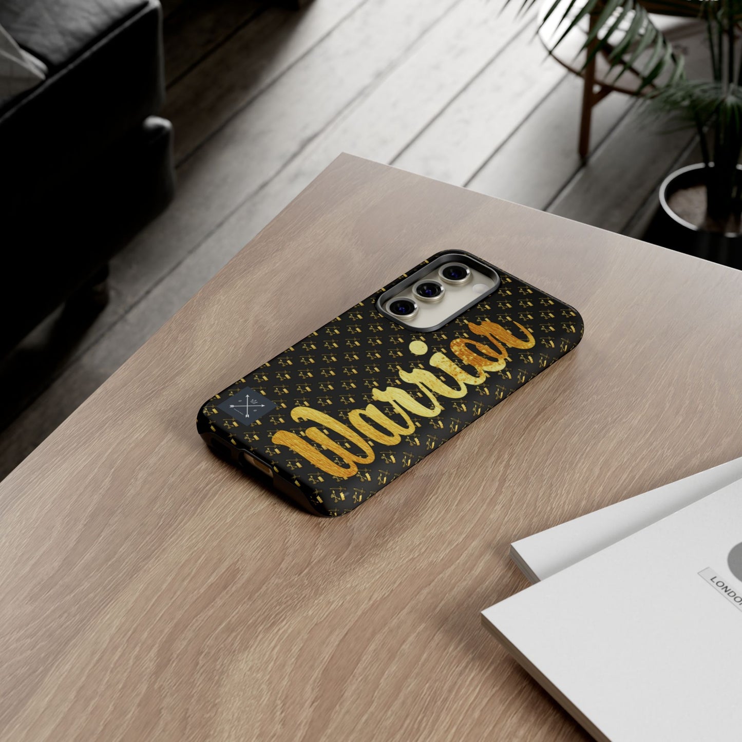 Gold and Bold Warrior - Tough Phone Cases