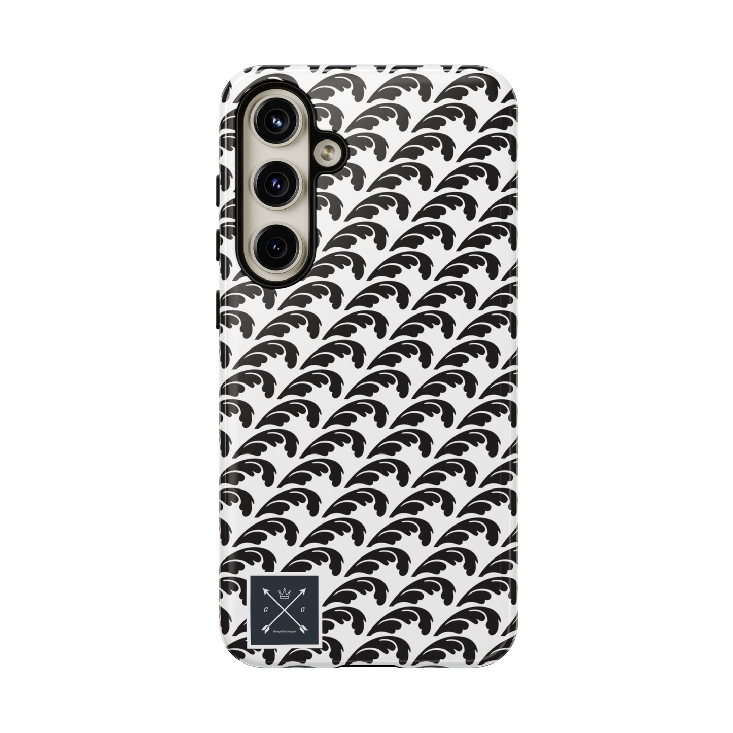 Beautiful Beloved One Flourish (black/white) - Tough Phone Cases
