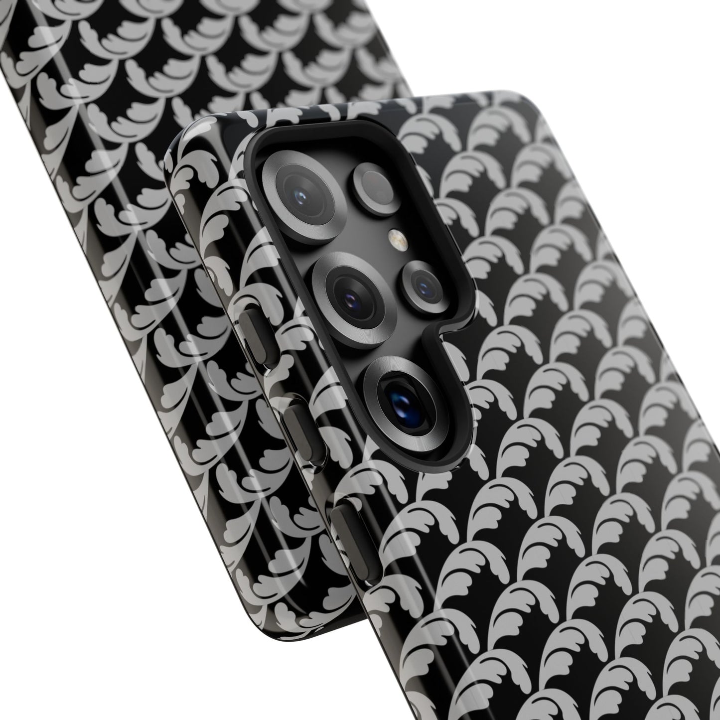 Beautiful Beloved One Flourish (black/silver) - Tough Phone Cases