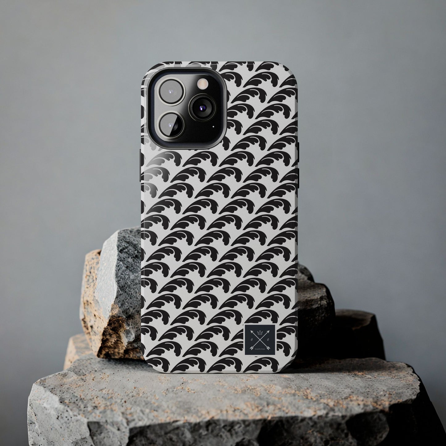 Beautiful Beloved One Flourish (black/white) - Tough Phone Cases