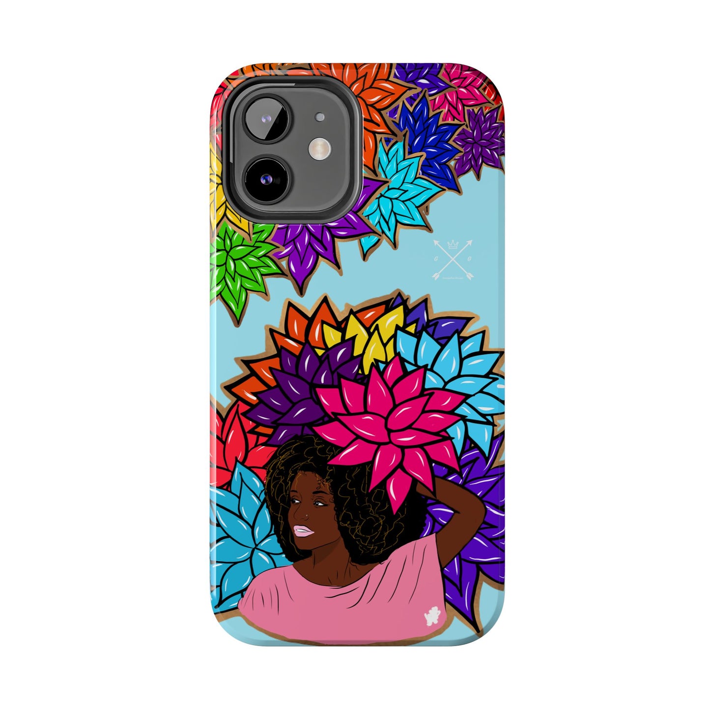 Beauty with Flowers - Tough Phone Cases