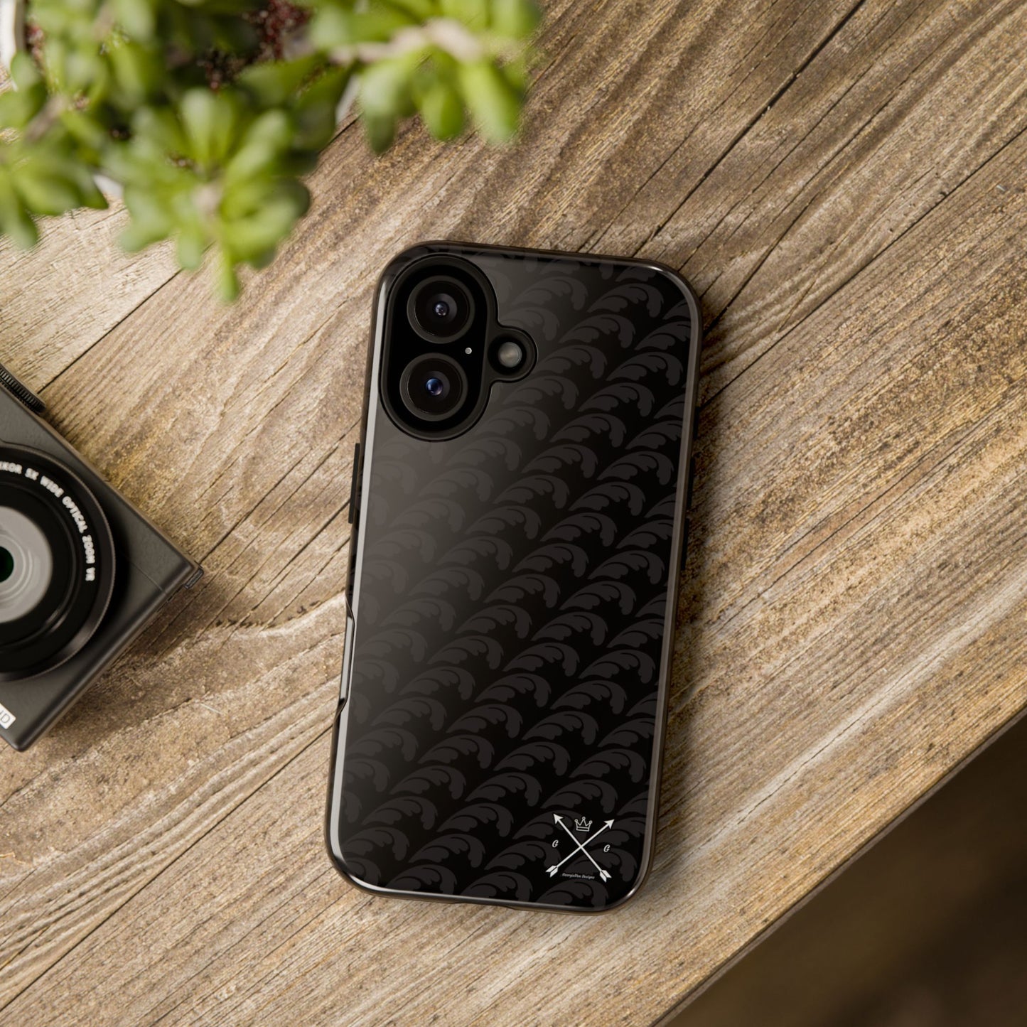 Beautiful Beloved One Flourish - Tough Phone Cases (black/black)