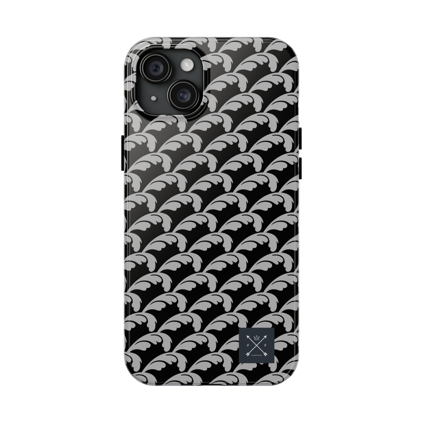 Beautiful Beloved One Flourish (silver/black) - Tough Phone Cases