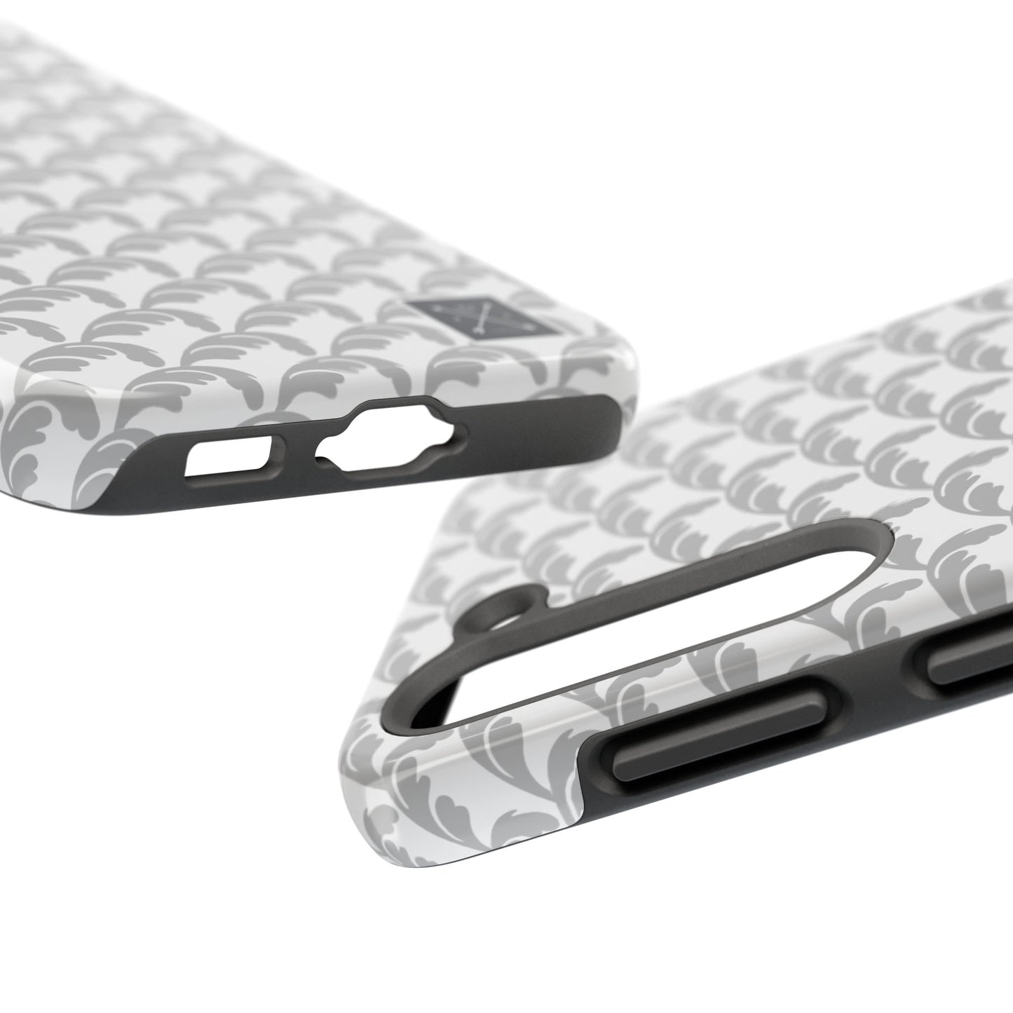 Beautiful Beloved Flourish (white/silver) - Tough Phone Cases
