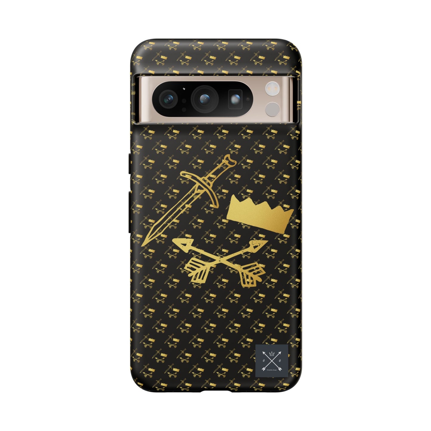 Gold and Bold Warrior - Tough Phone Cases