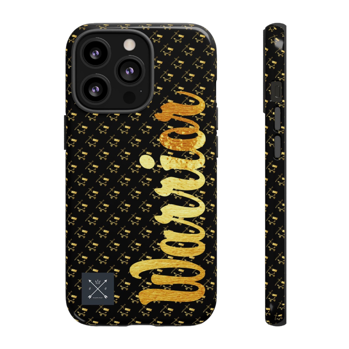 Gold and Bold Warrior - Tough Phone Cases