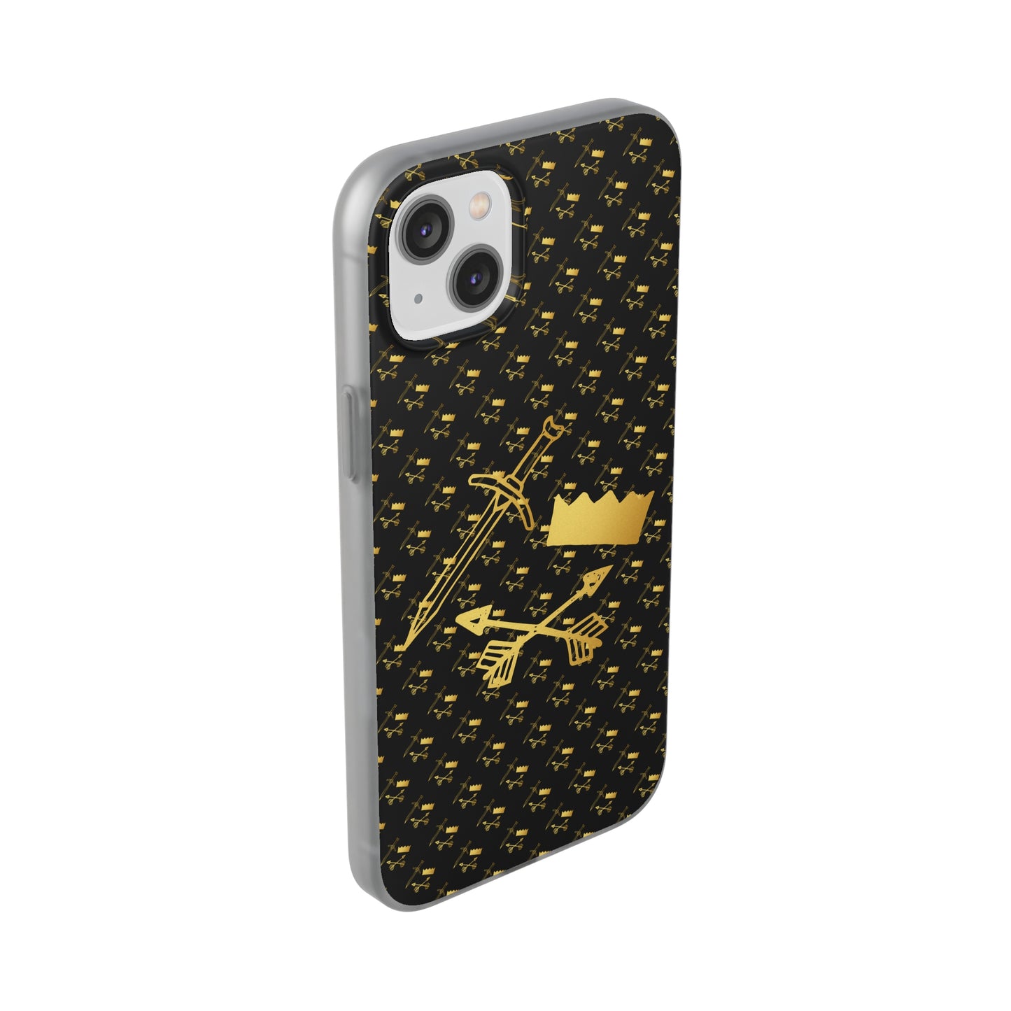 Gold and Bold Warrior - Flexi  Phone Cases