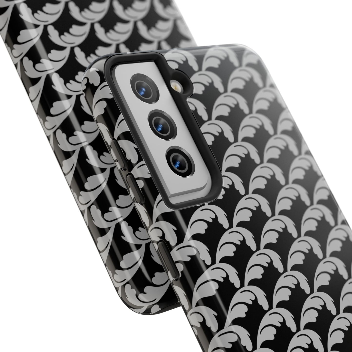 Beautiful Beloved One Flourish (silver/black) - Tough Phone Cases