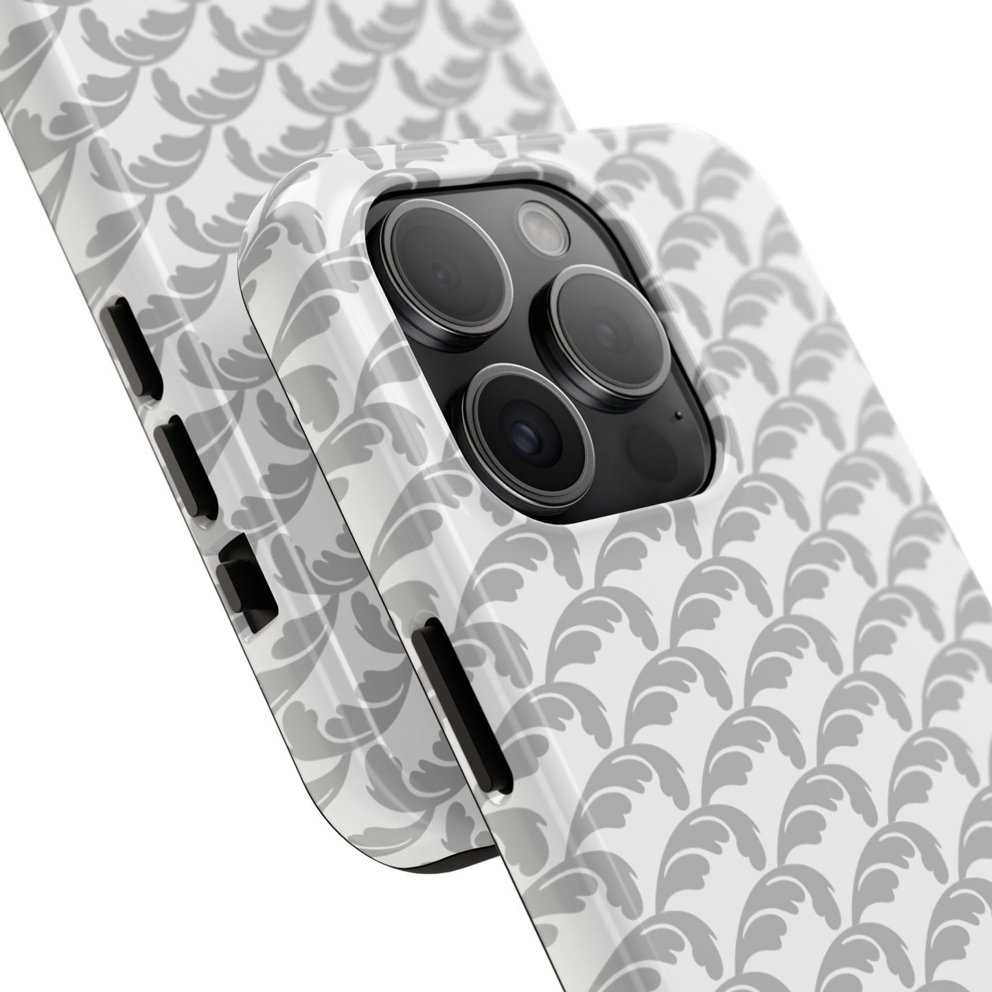 Beautiful Beloved Flourish (white/silver) - Tough Phone Cases