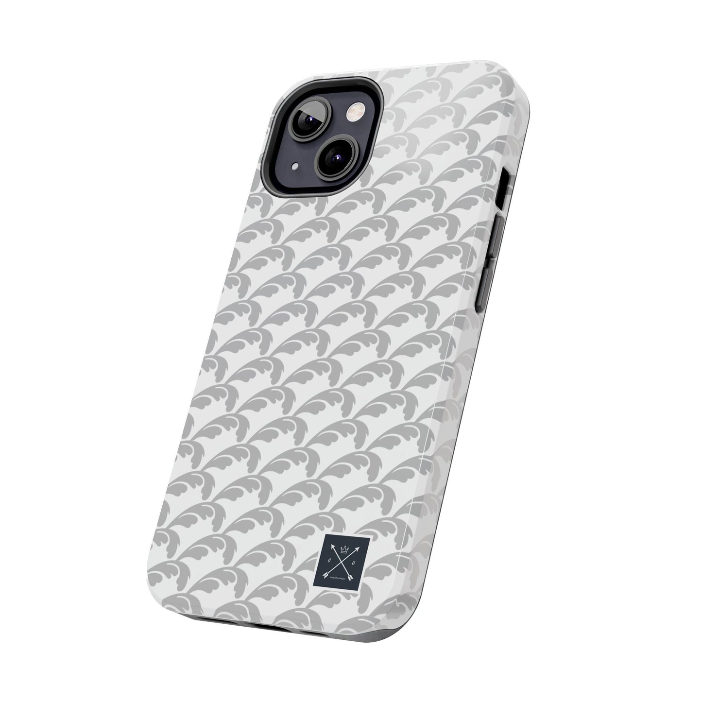 Beautiful Beloved Flourish (white/silver) - Tough Phone Cases
