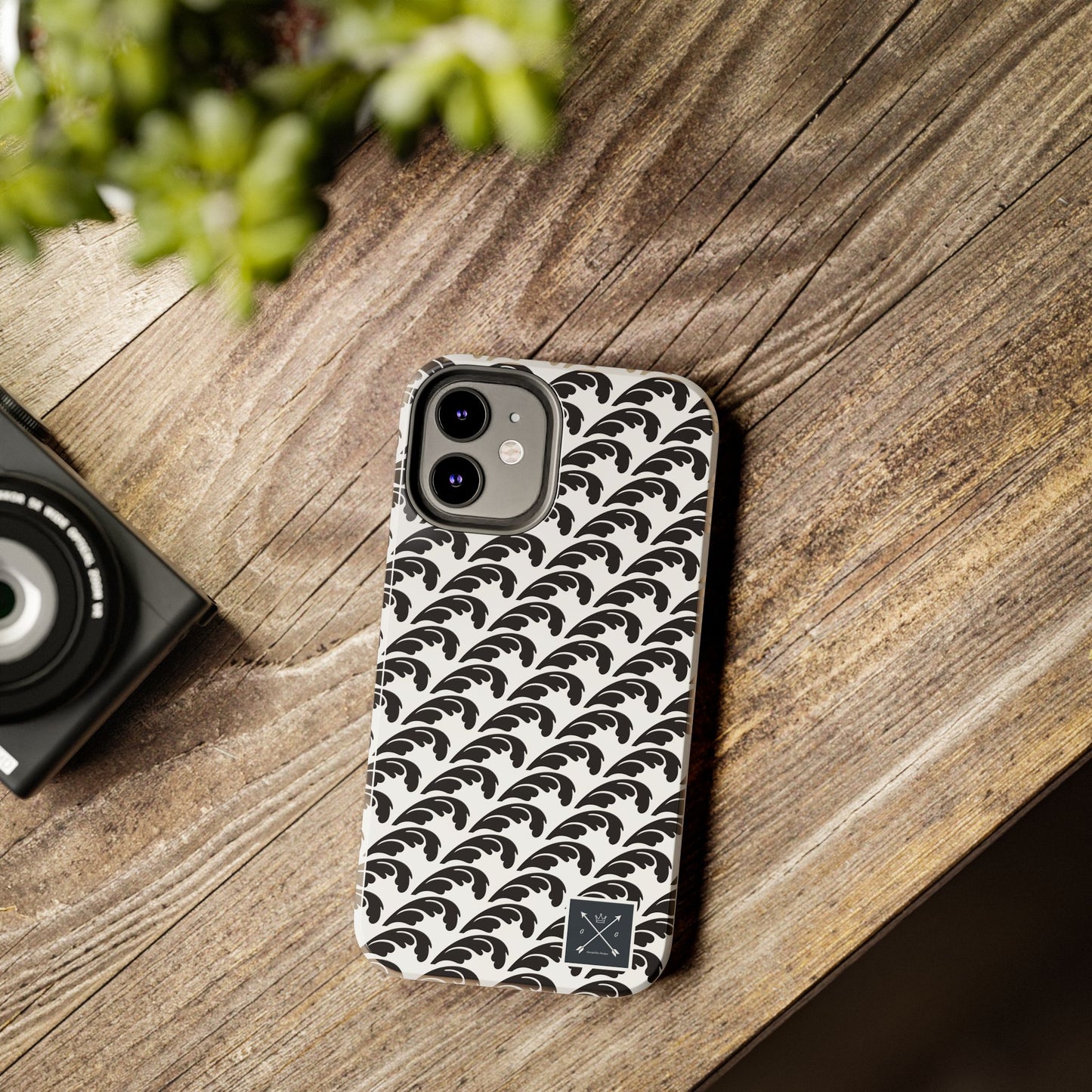 Beautiful Beloved One Flourish (black/white) - Tough Phone Cases
