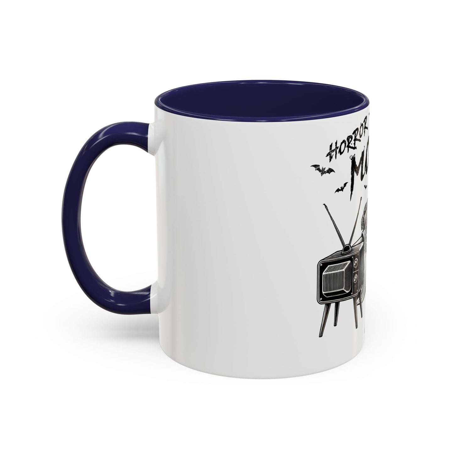 Horror Movies and Chill - Accent Coffee Mug (11, 15oz)