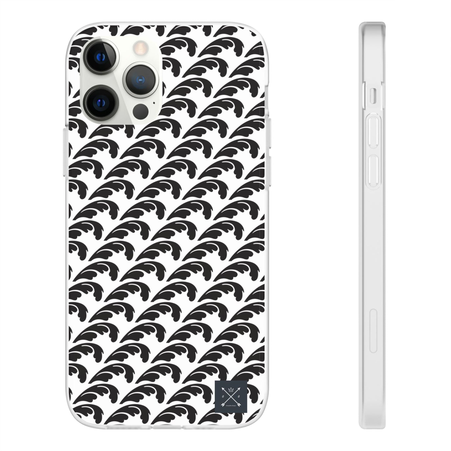 Beautiful Beloved Flourish (black/white) - Flexi Cases
