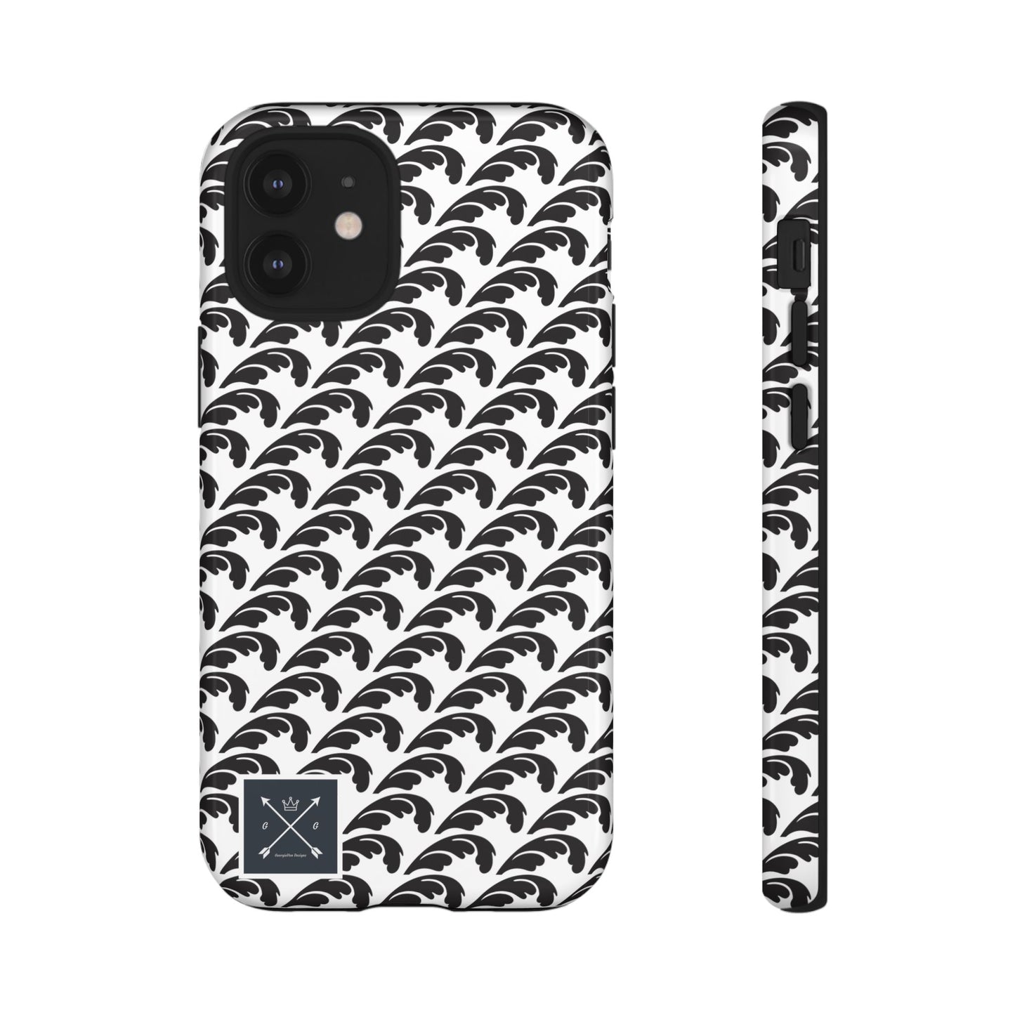 Beautiful Beloved One Flourish (black/white) - Tough Phone Cases