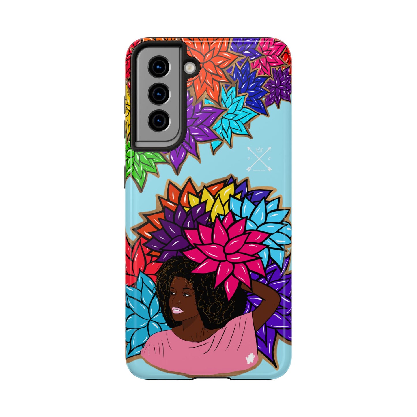 Beauty with Flowers - Tough Phone Cases