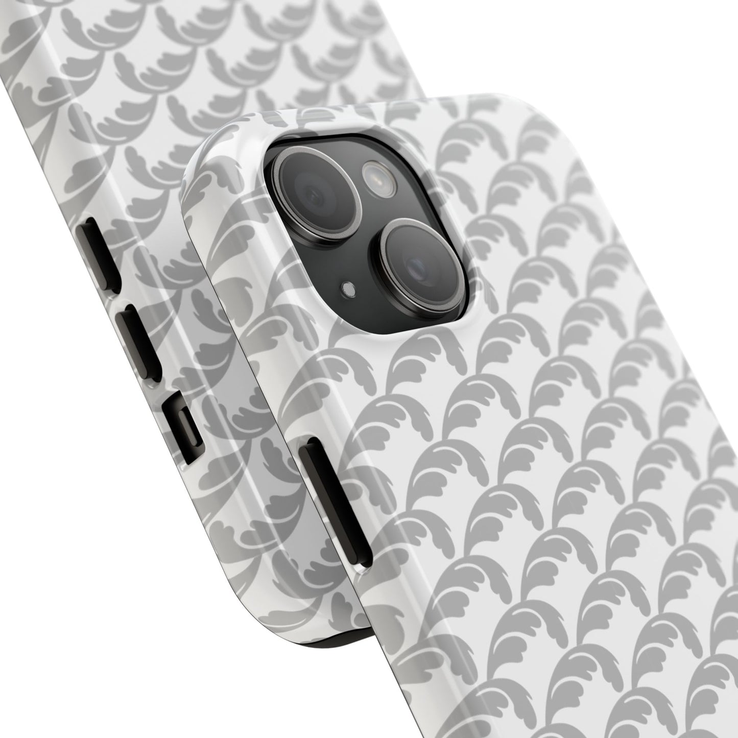 Beautiful Beloved Flourish (white/silver) - Tough Phone Cases