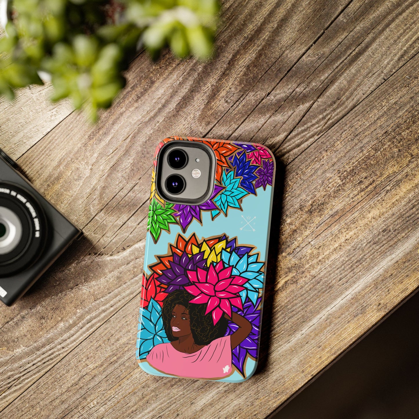 Beauty with Flowers - Tough Phone Cases