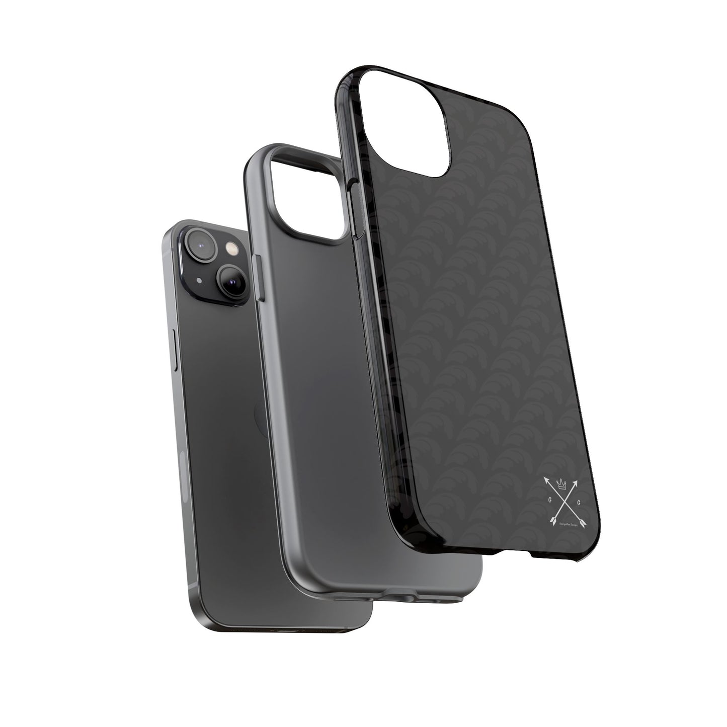 Beautiful Beloved One Flourish - Tough Phone Cases (black/black)