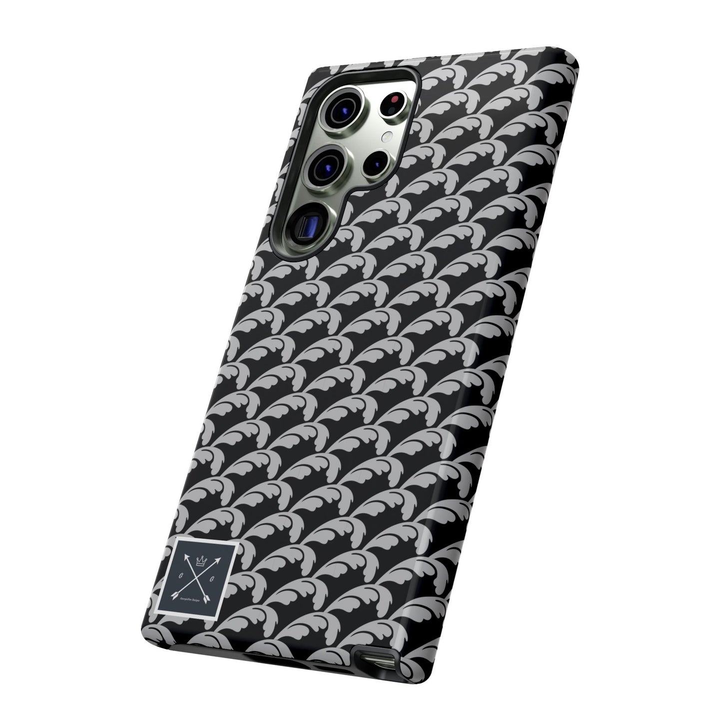 Beautiful Beloved One Flourish (black/silver) - Tough Phone Cases