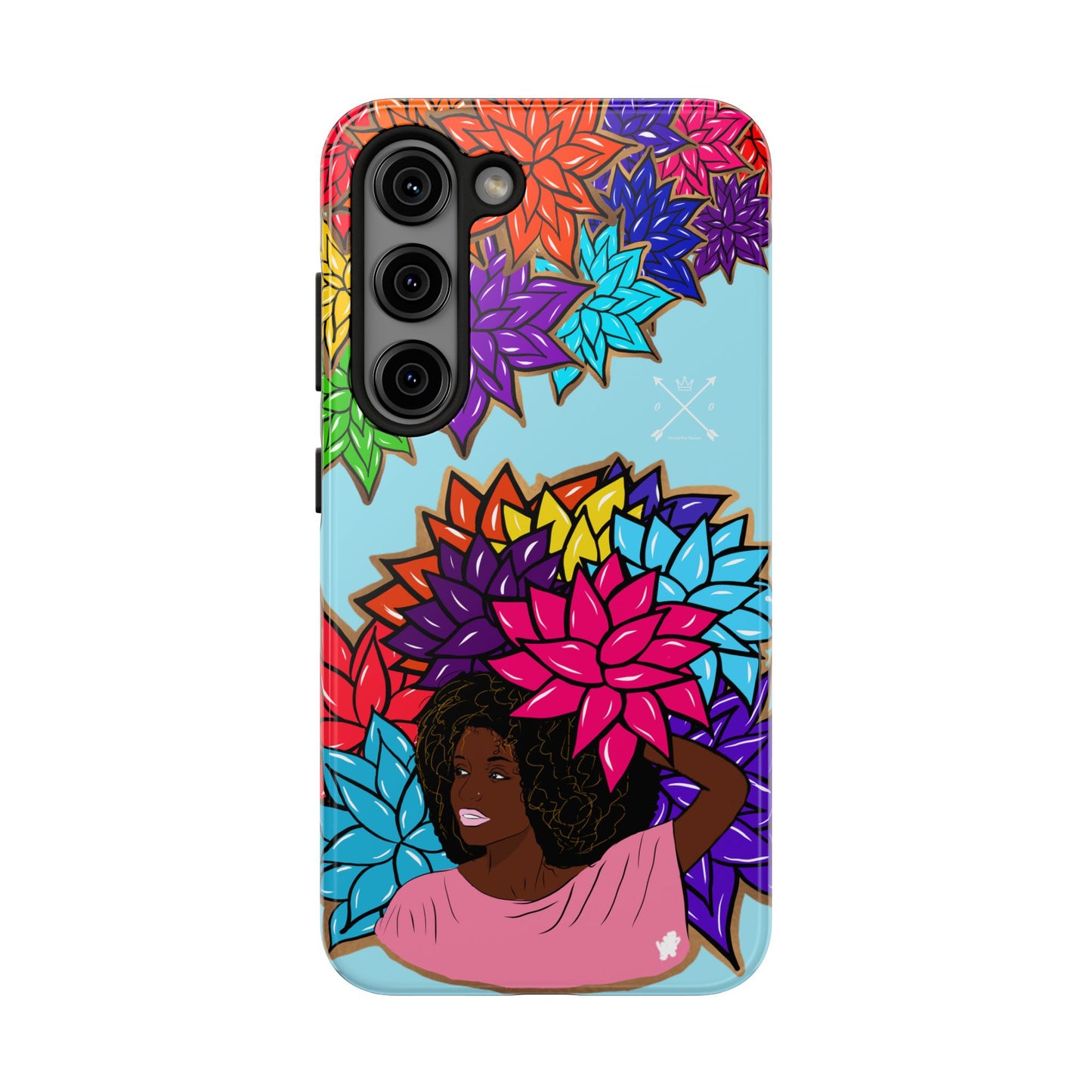 Beauty with Flowers - Tough Phone Cases