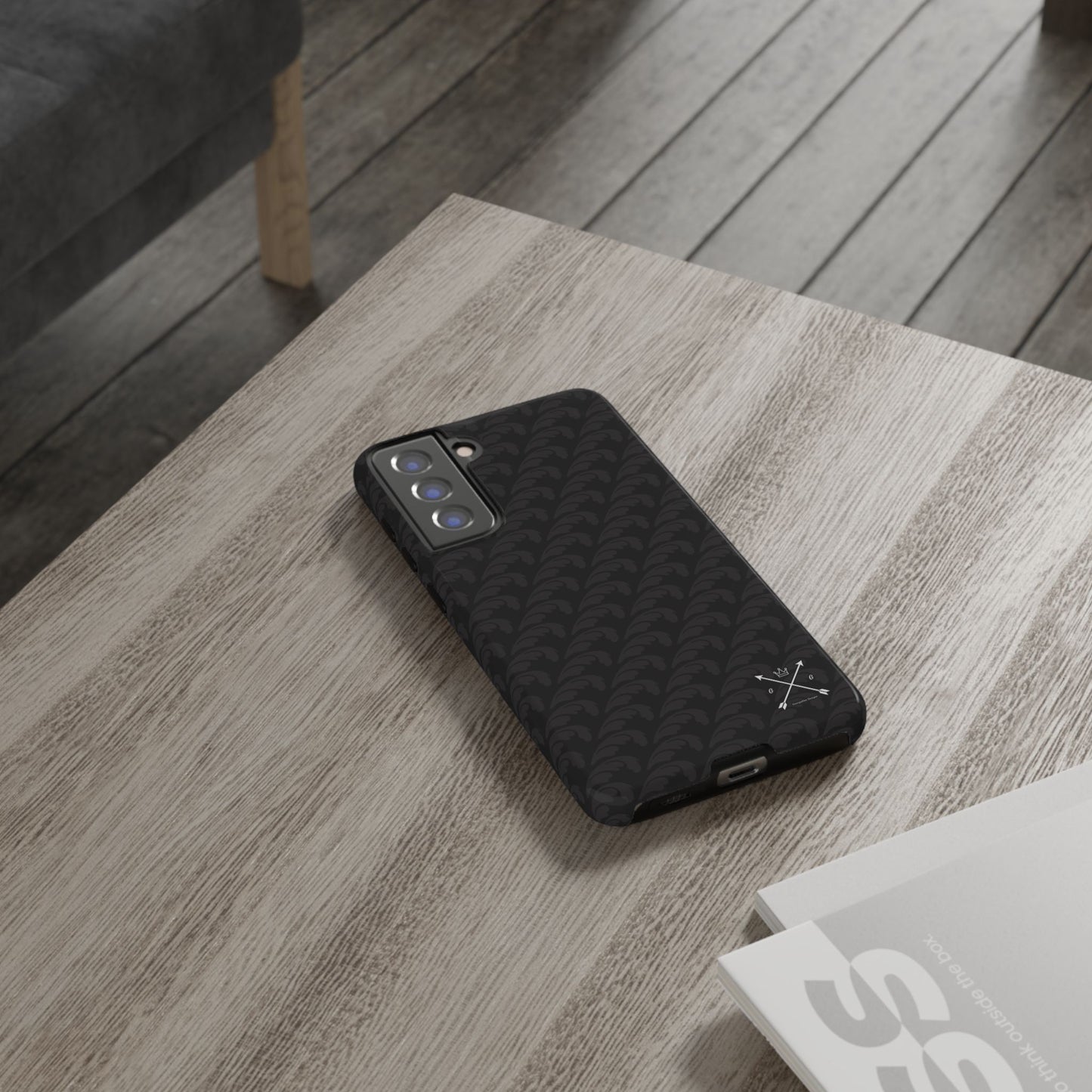 Beautiful Beloved One Flourish - Tough Phone Cases (black/black)