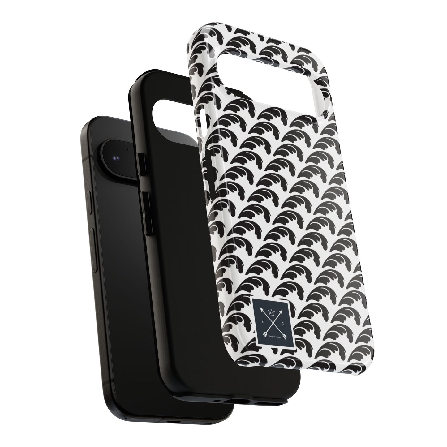 Beautiful Beloved One Flourish (black/white) - Tough Phone Cases