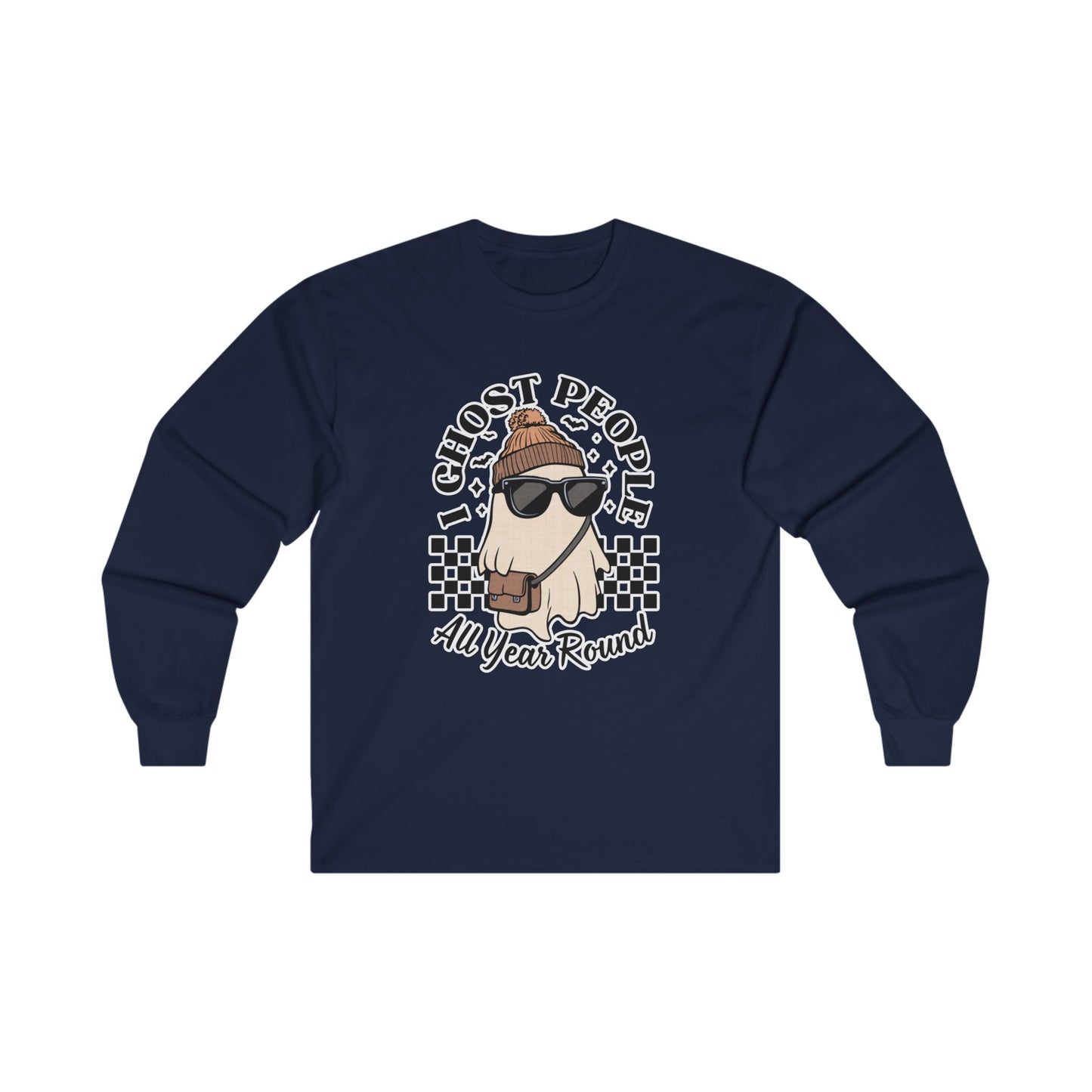 I Ghost People All Year Round - Unisex Ultra Cotton Long Sleeve Tee