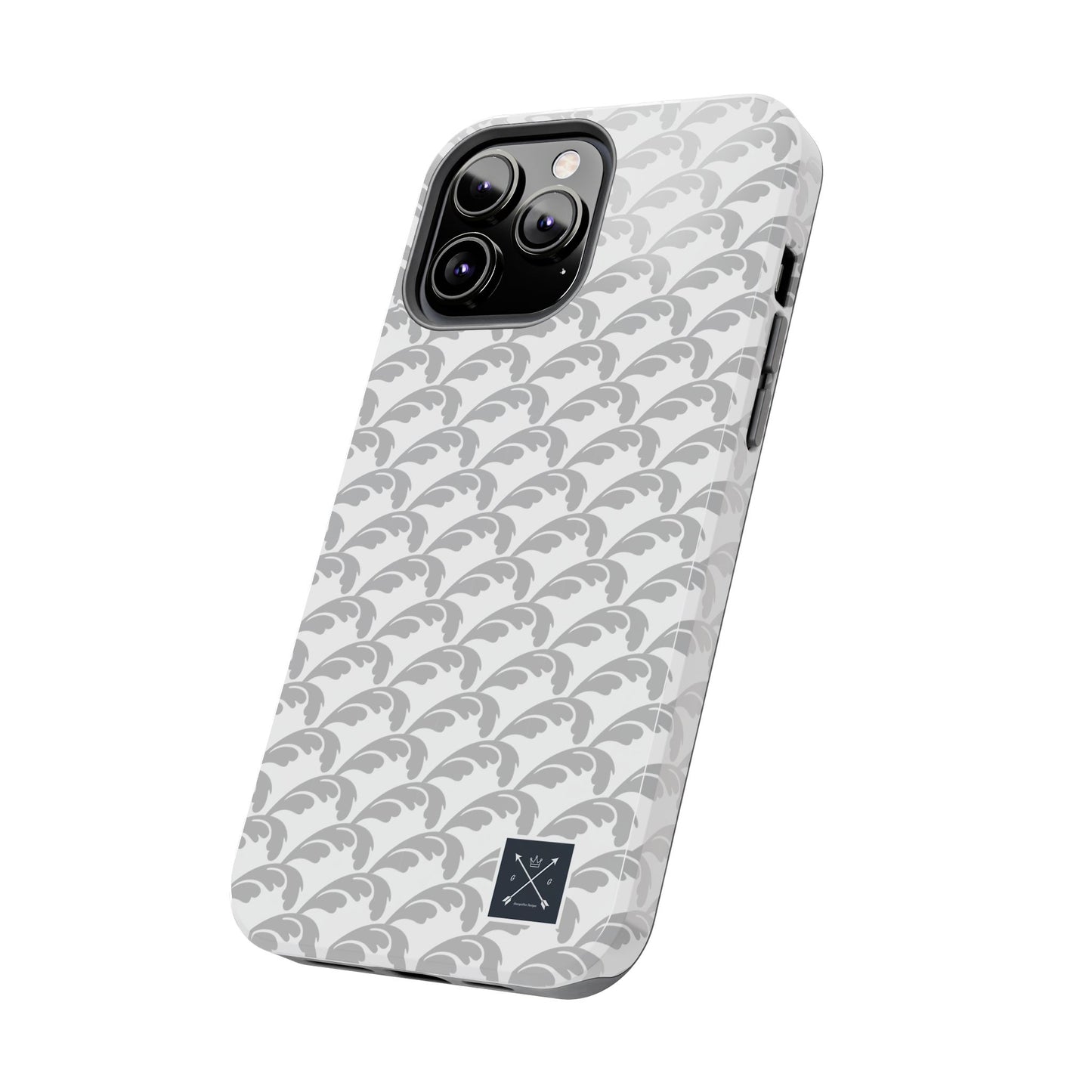 Beautiful Beloved Flourish (white/silver) - Tough Phone Cases