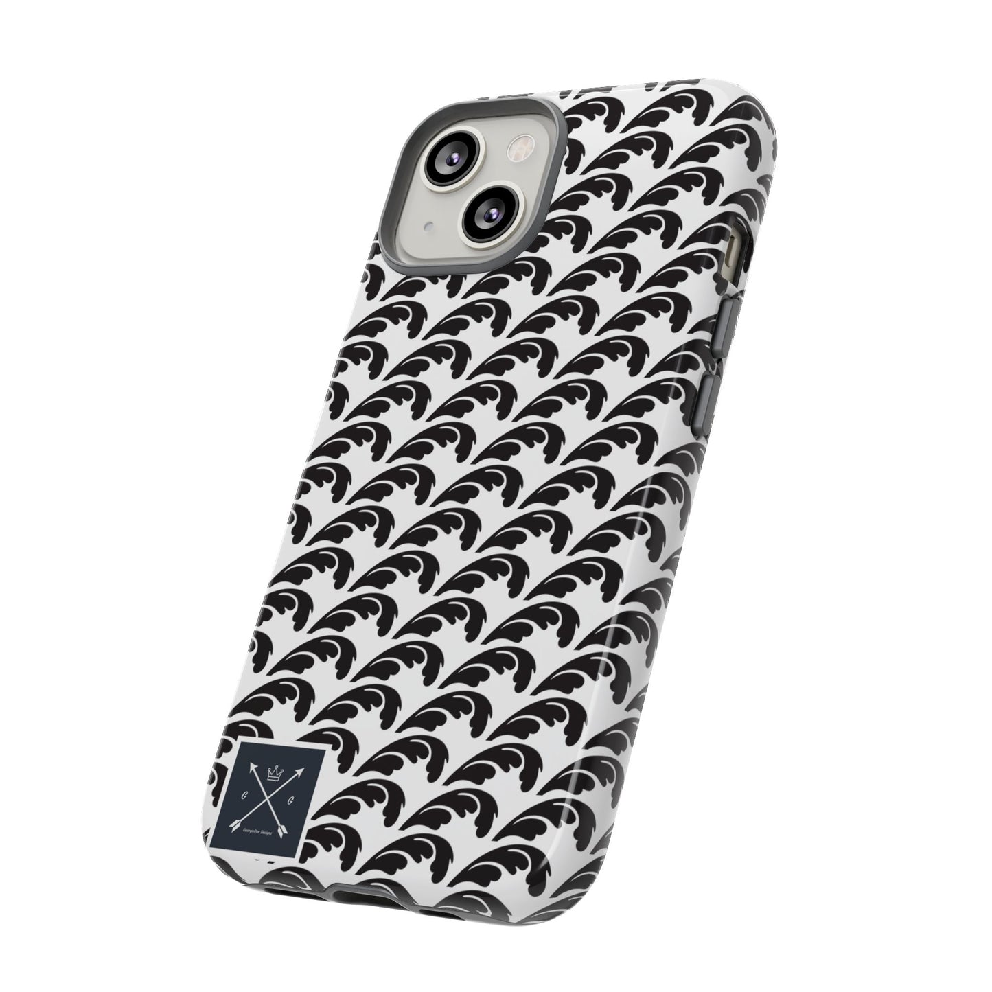 Beautiful Beloved One Flourish (black/white) - Tough Phone Cases