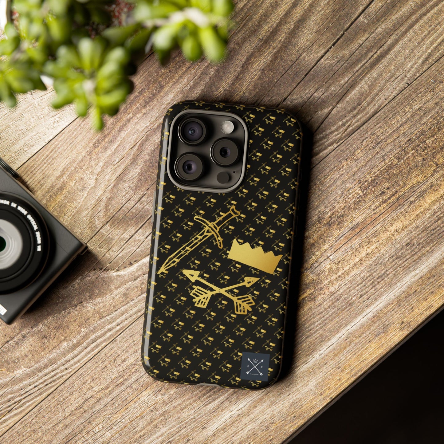 Gold and Bold Warrior - Tough Phone Cases