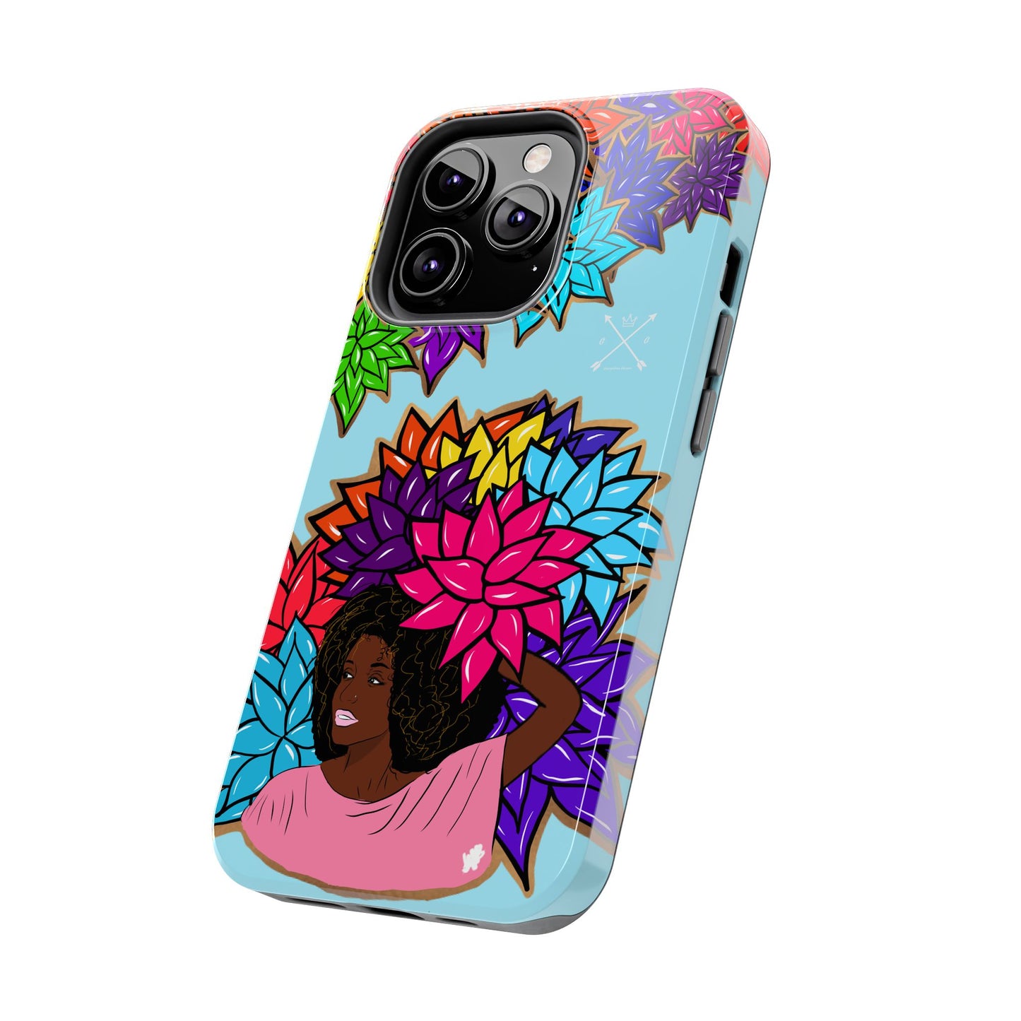 Beauty with Flowers - Tough Phone Cases