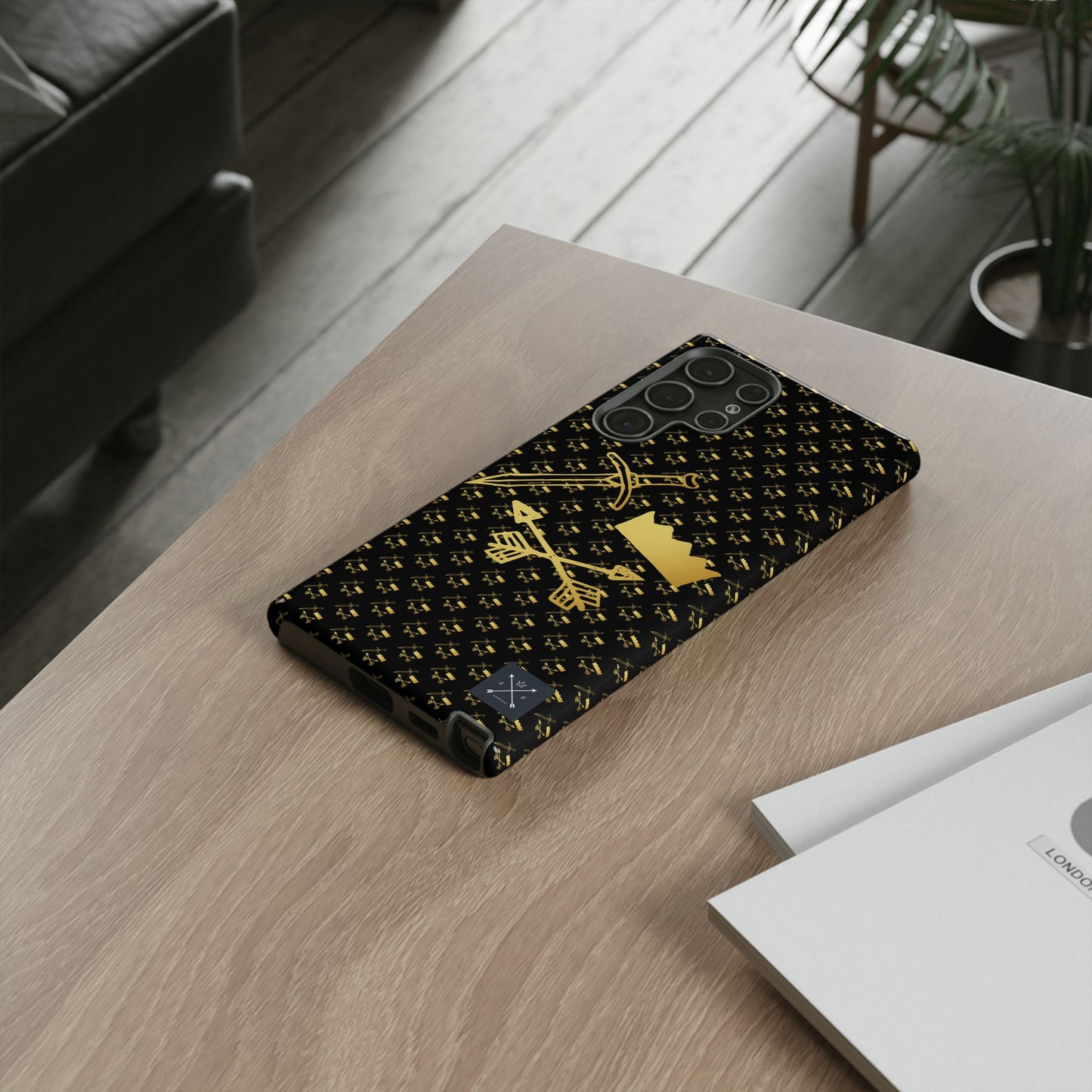 Gold and Bold Warrior - Tough Phone Cases
