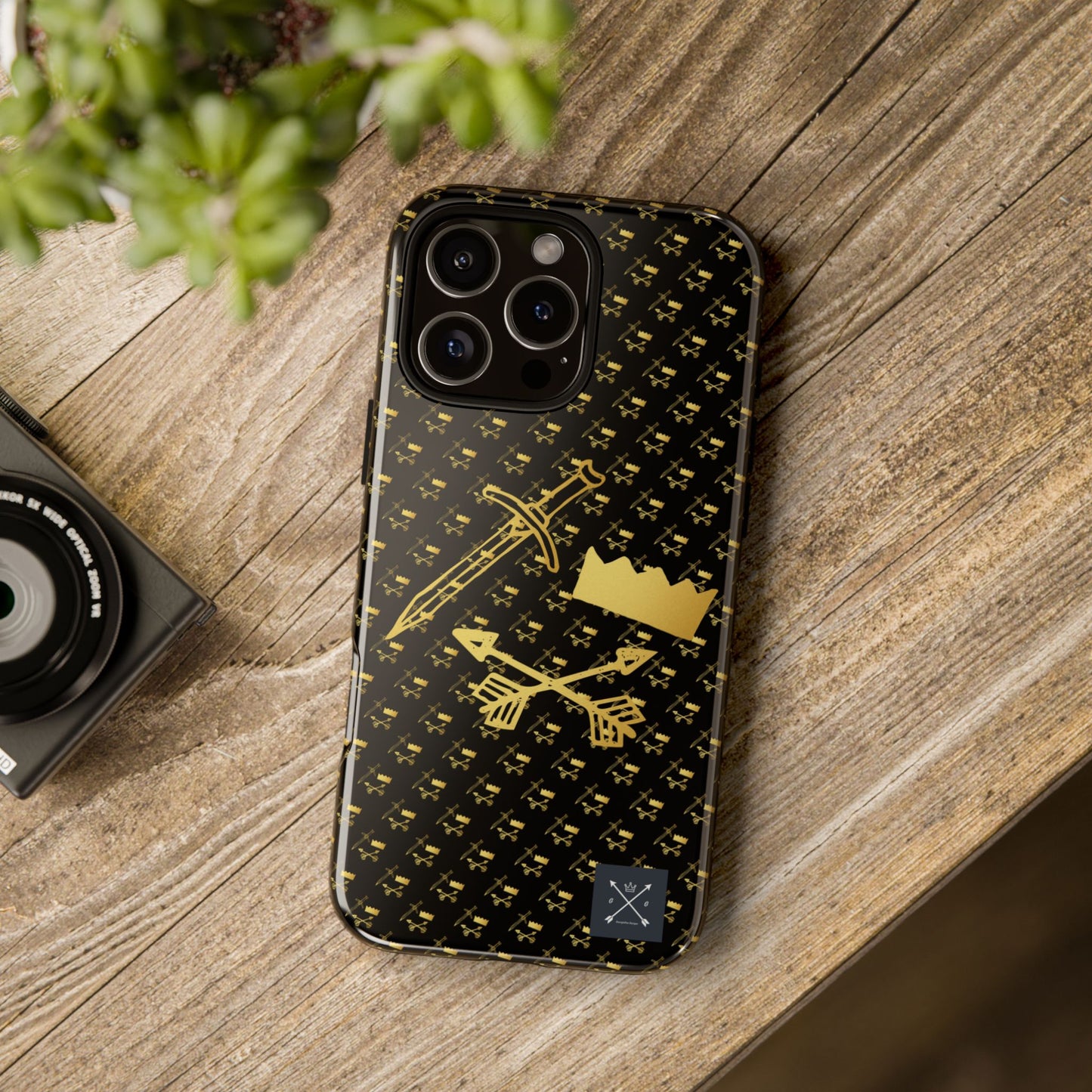 Gold and Bold Warrior - Tough Phone Cases