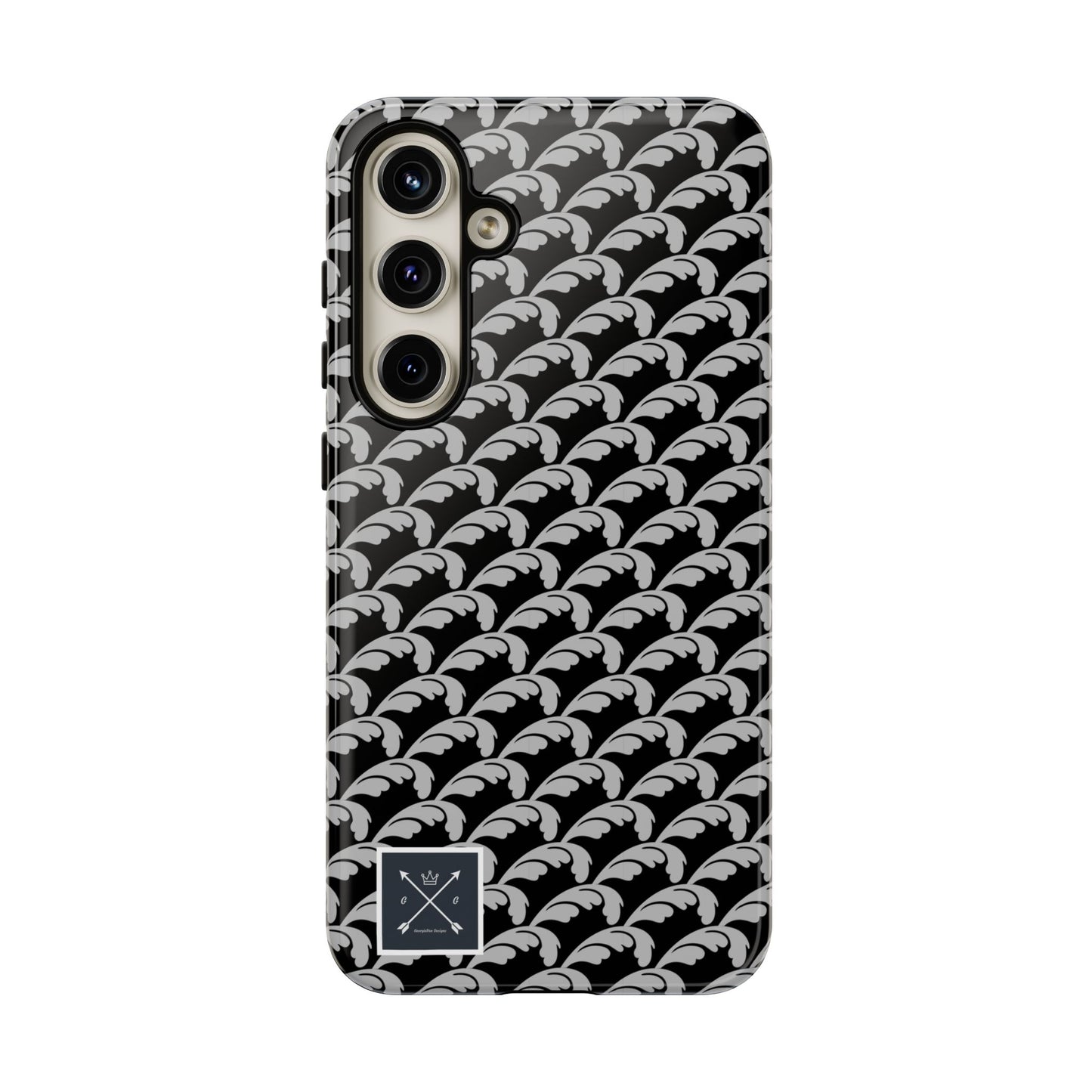 Beautiful Beloved One Flourish (black/silver) - Tough Phone Cases