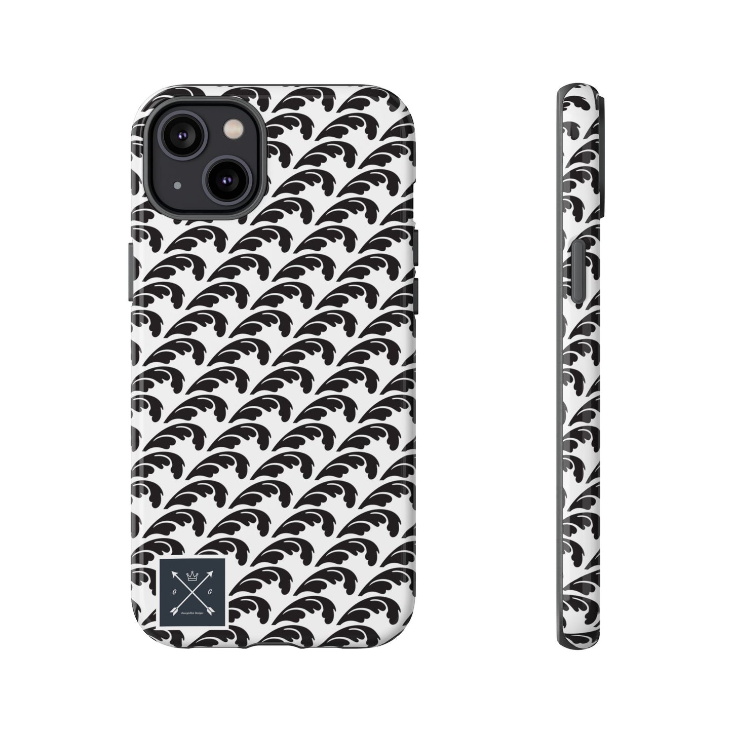 Beautiful Beloved One Flourish (black/white) - Tough Phone Cases