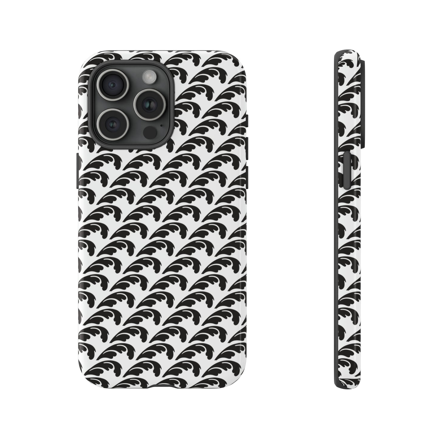 Beautiful Beloved One Flourish (black/white) - Tough Phone Cases