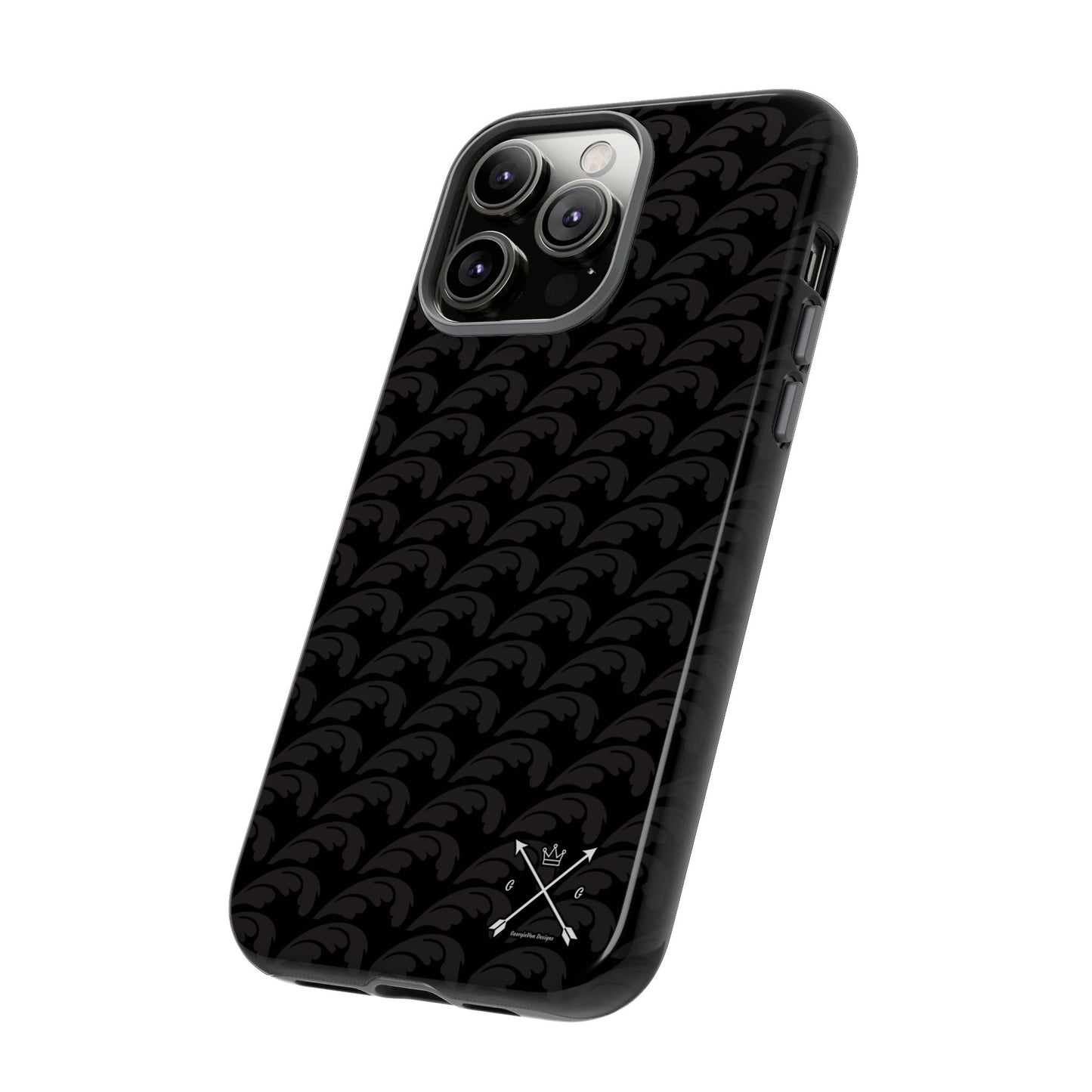 Beautiful Beloved One Flourish - Tough Phone Cases (black/black)