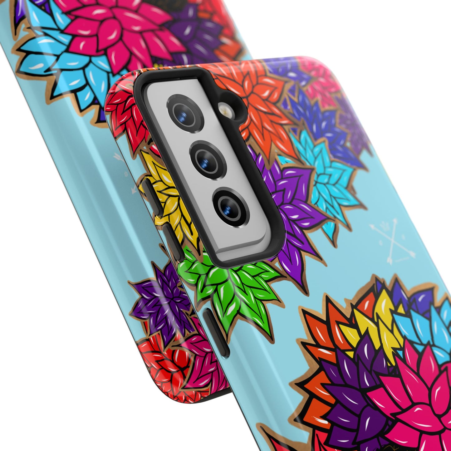 Beauty with Flowers - Tough Phone Cases