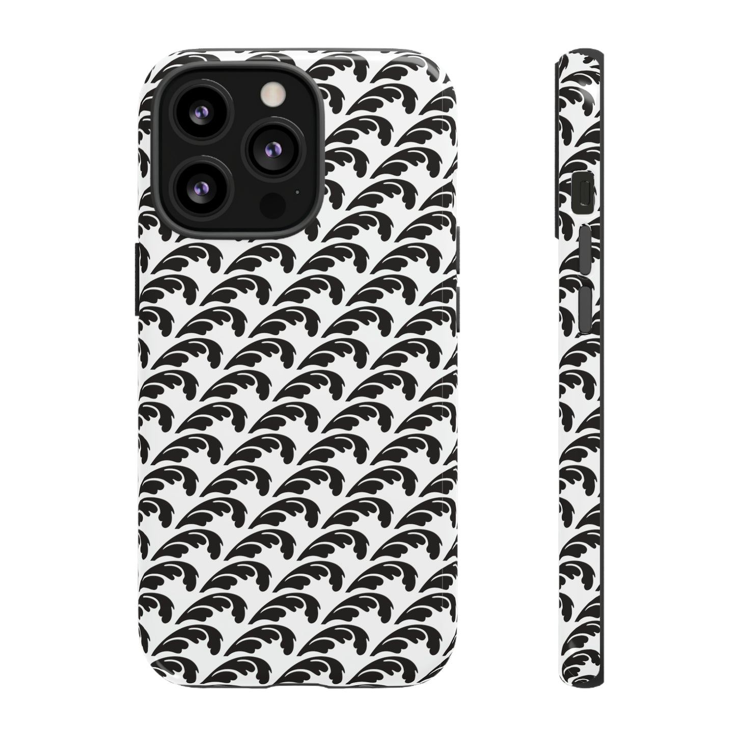 Beautiful Beloved One Flourish (black/white) - Tough Phone Cases