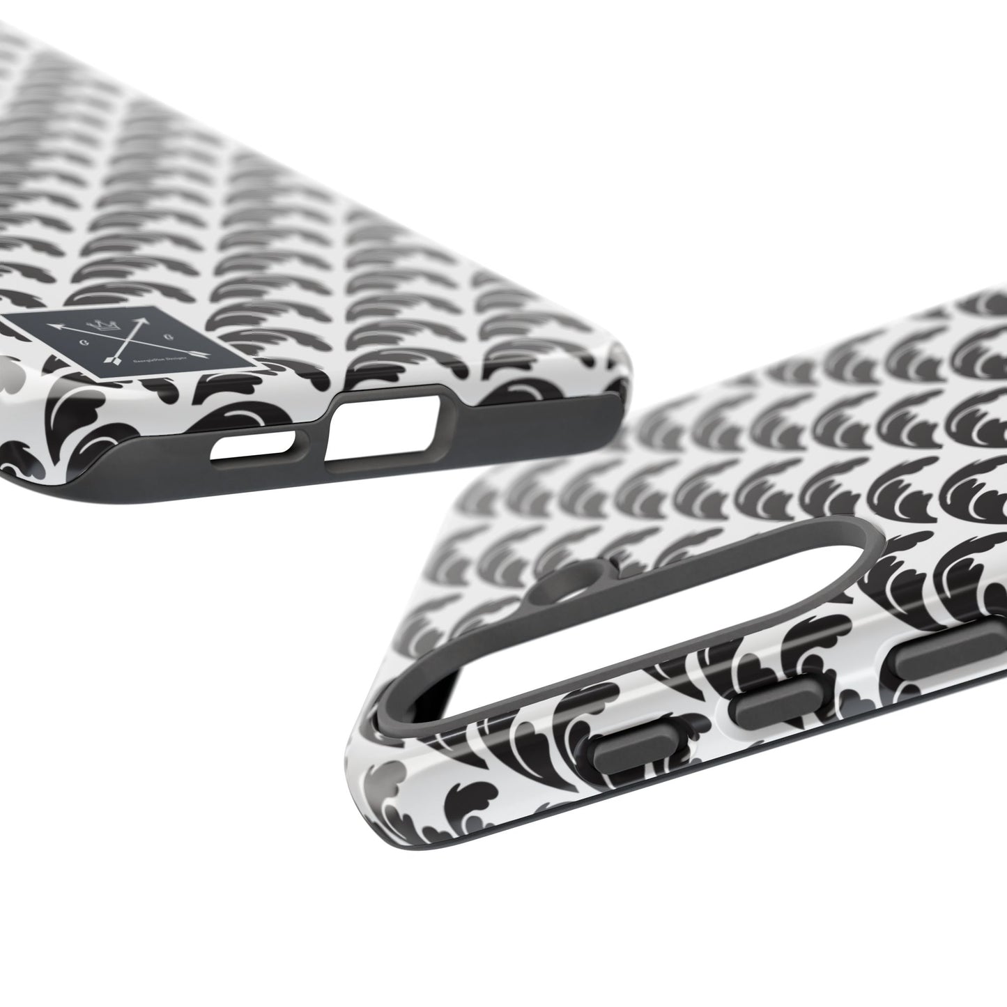 Beautiful Beloved One Flourish (black/white) - Tough Phone Cases