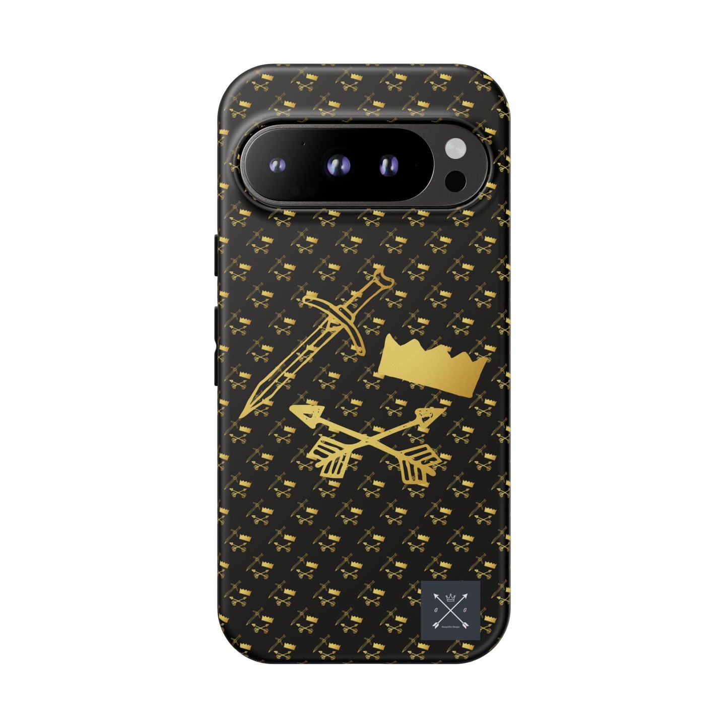 Gold and Bold Warrior - Tough Phone Cases