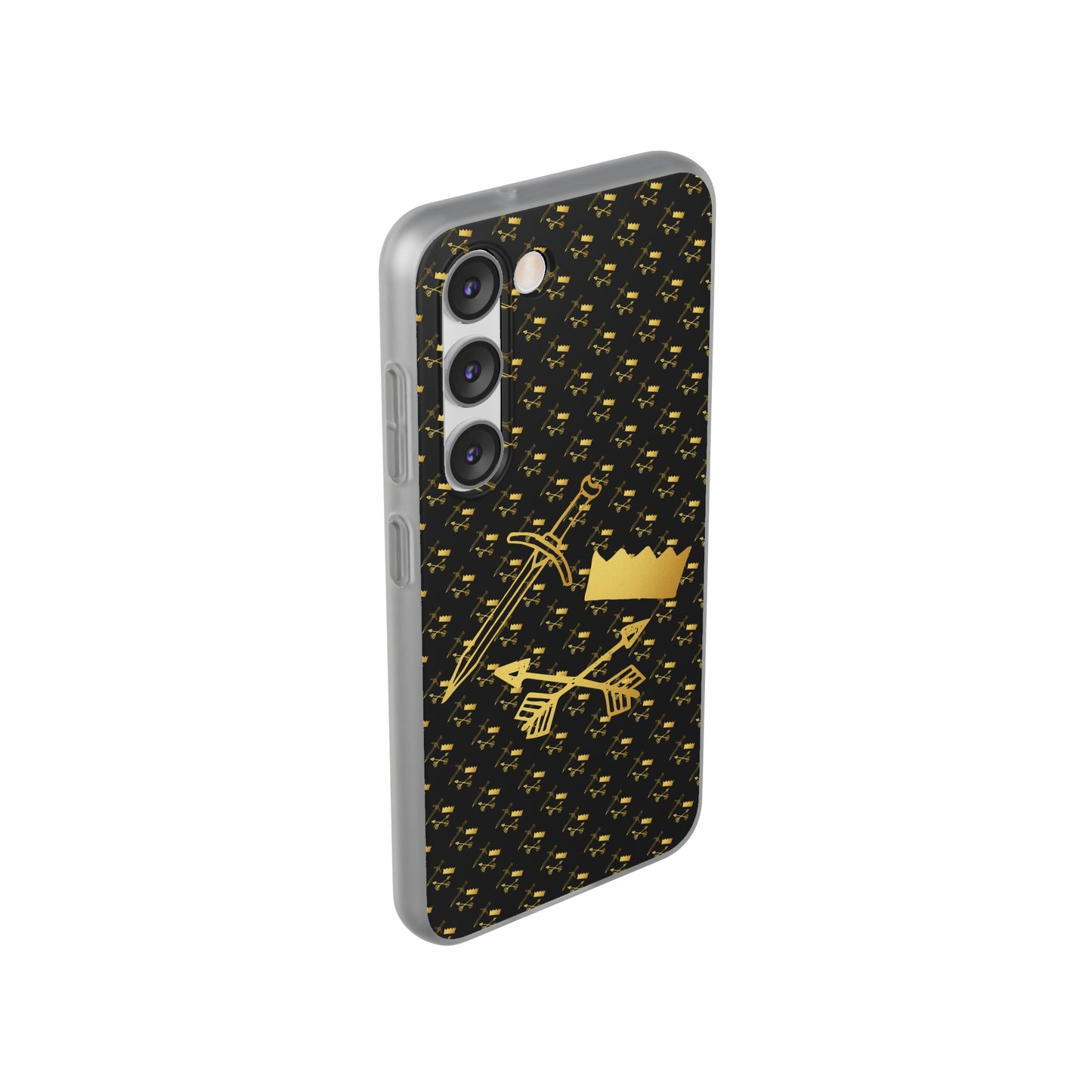 Gold and Bold Warrior - Flexi  Phone Cases