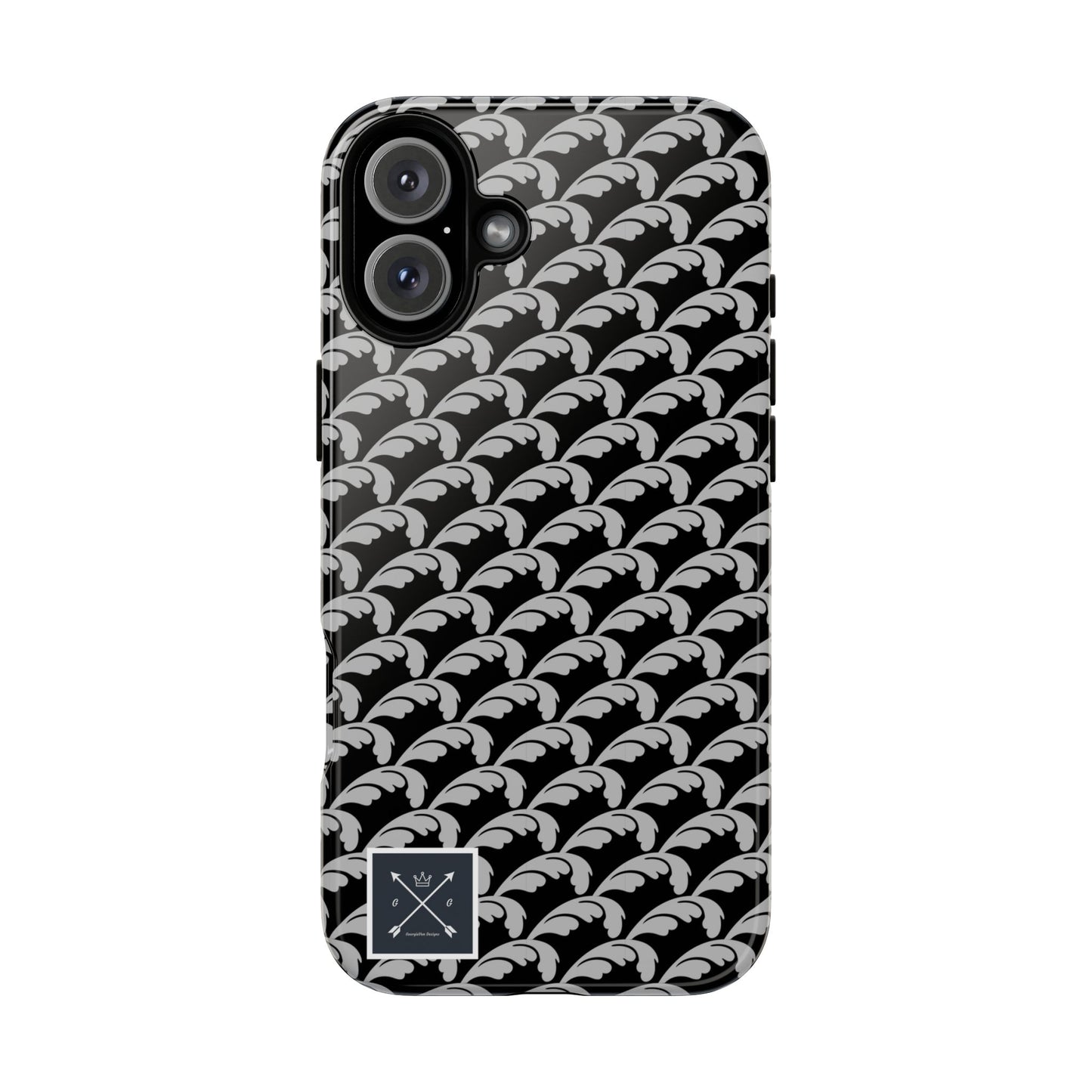 Beautiful Beloved One Flourish (black/silver) - Tough Phone Cases