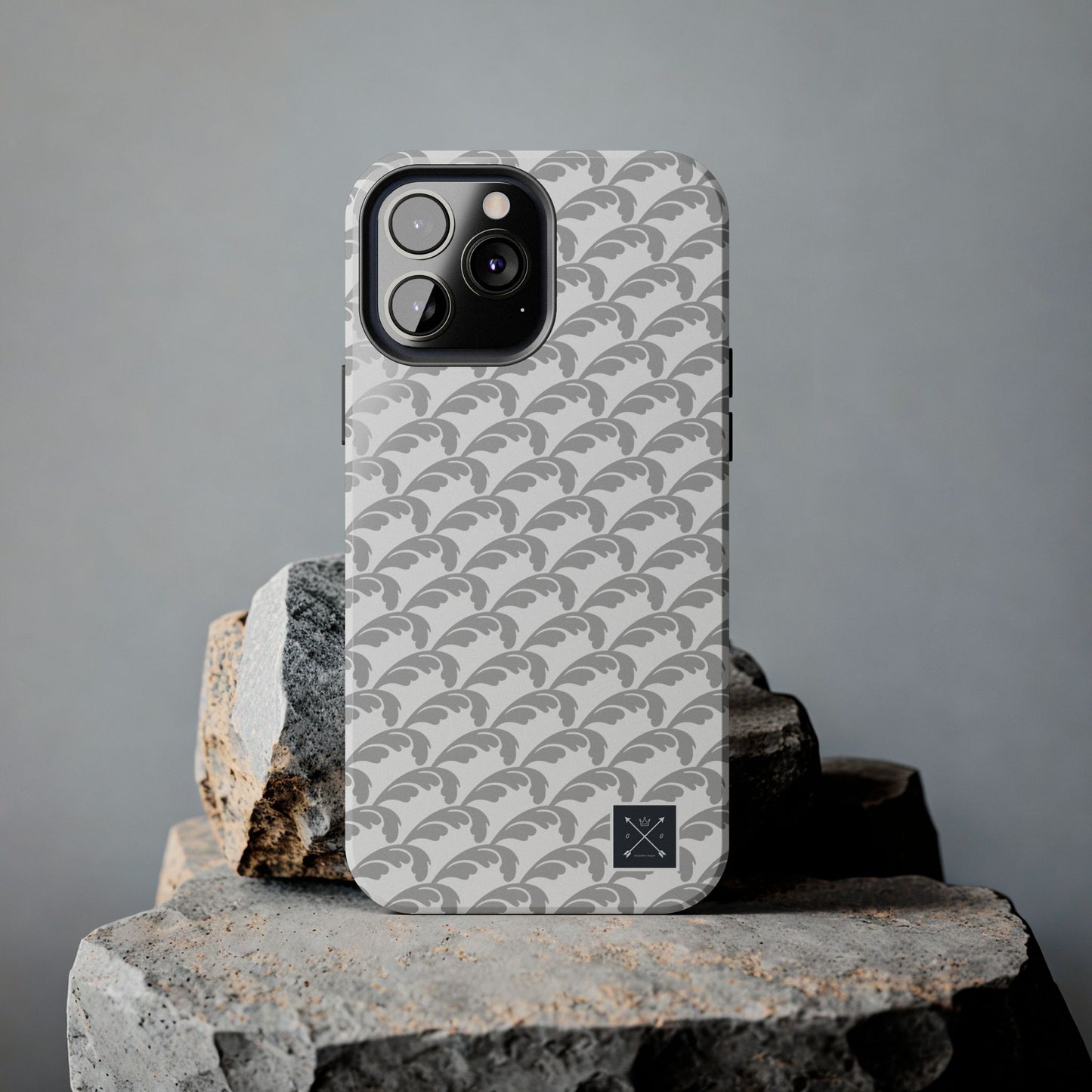 Beautiful Beloved Flourish (white/silver) - Tough Phone Cases