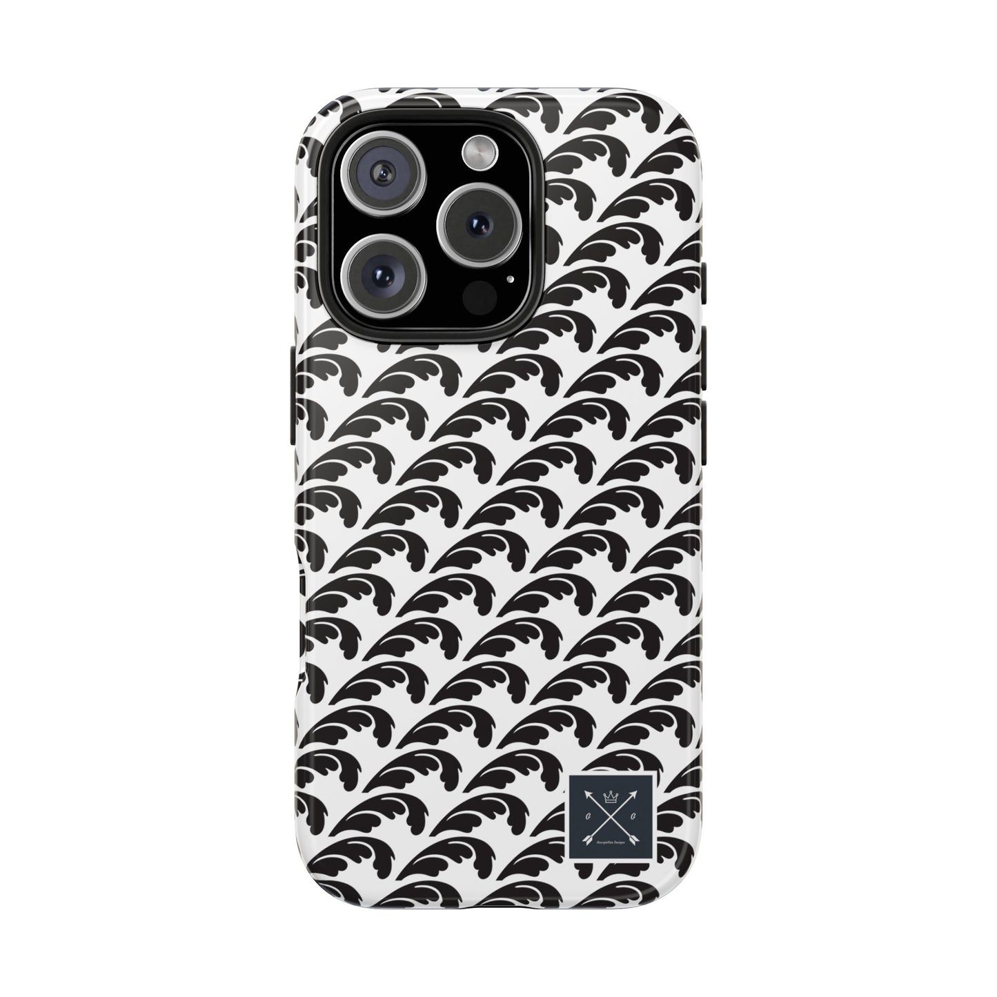 Beautiful Beloved One Flourish (black/white) - Tough Phone Cases